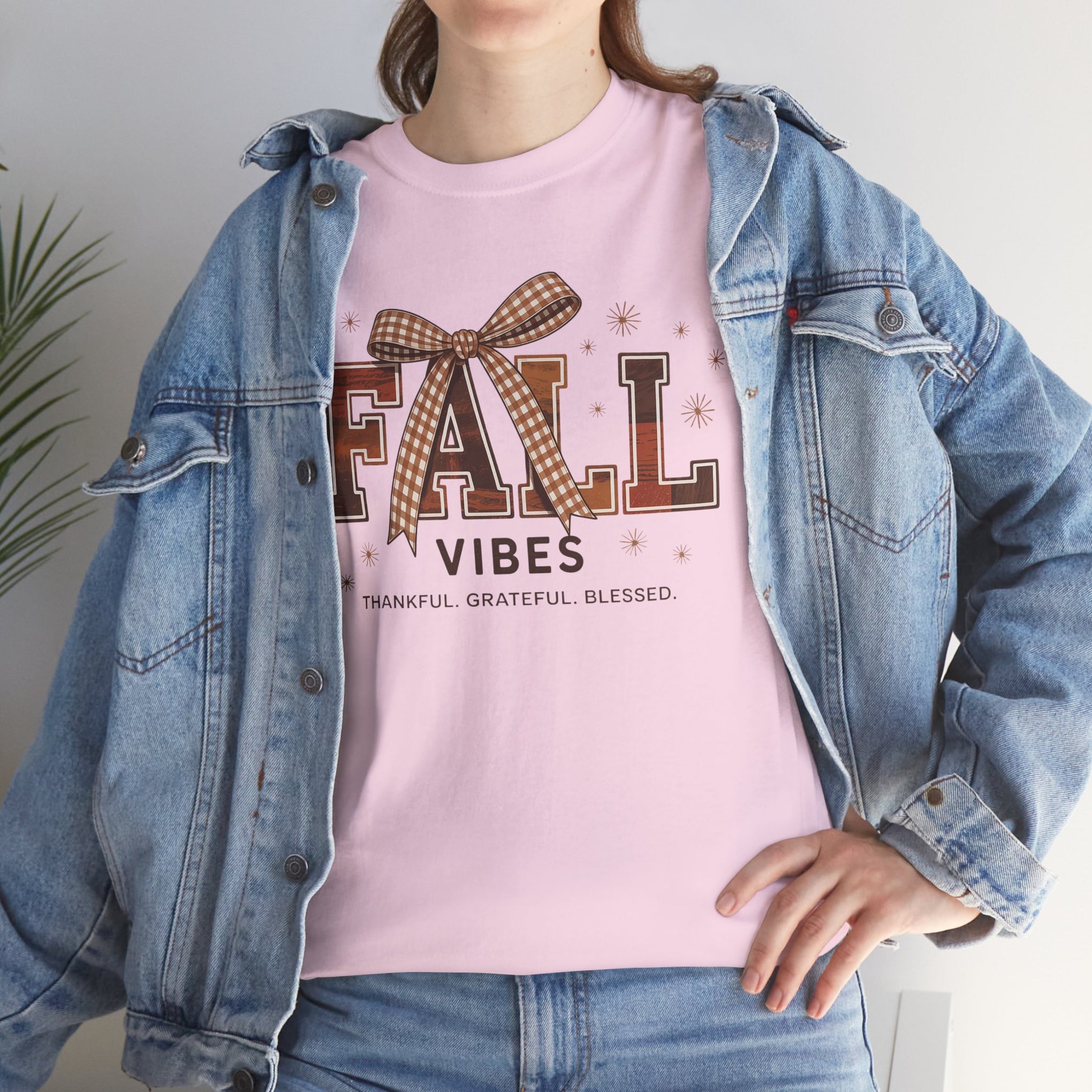 Fall Vibes, Thankful - Grateful - Blessed, Fall T-Shirt, Fall, Autumn Shirt, Halloween Shirt