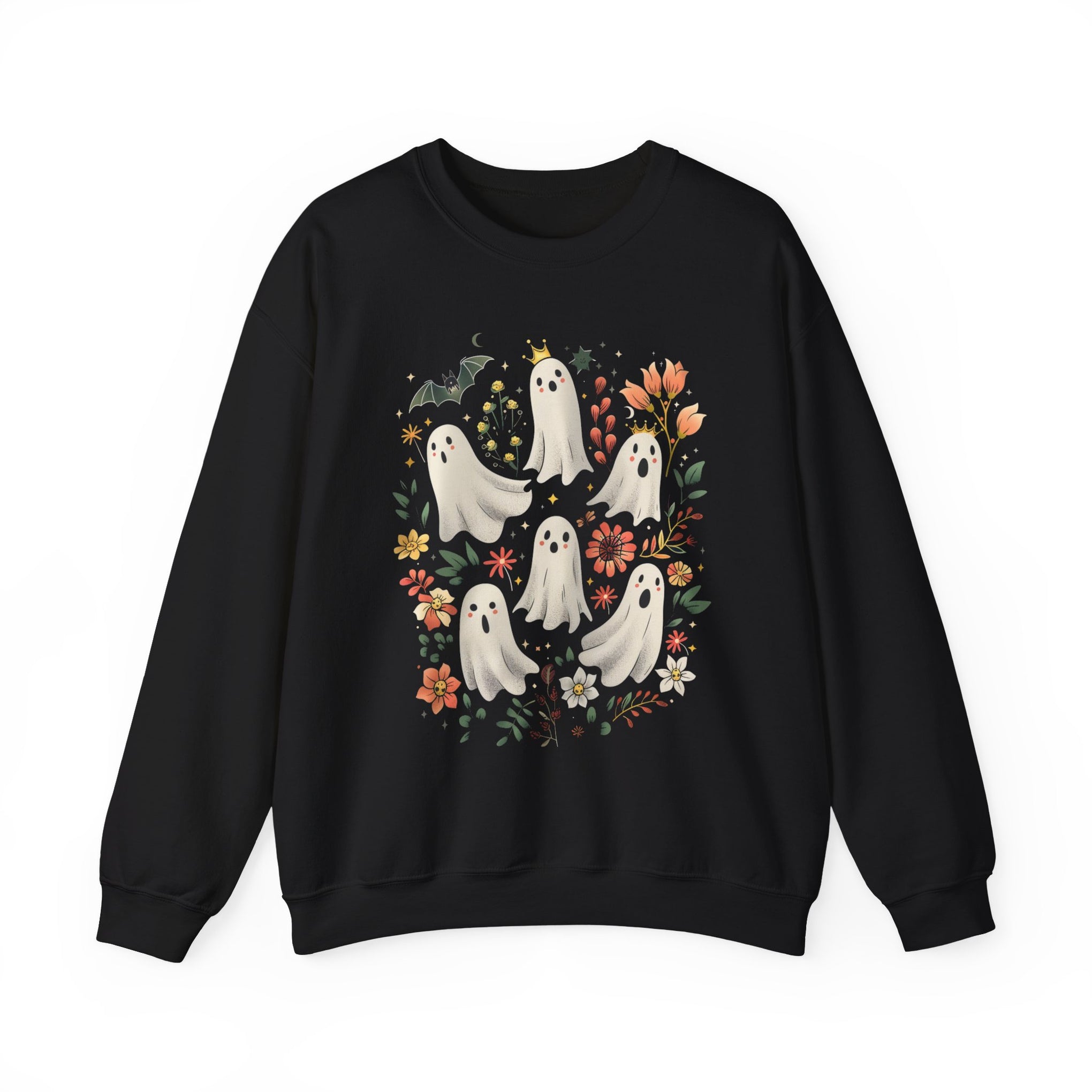 Ghost Spooky Season Pumpkin Halloween Sweatshirt, Halloween Sweatshirt