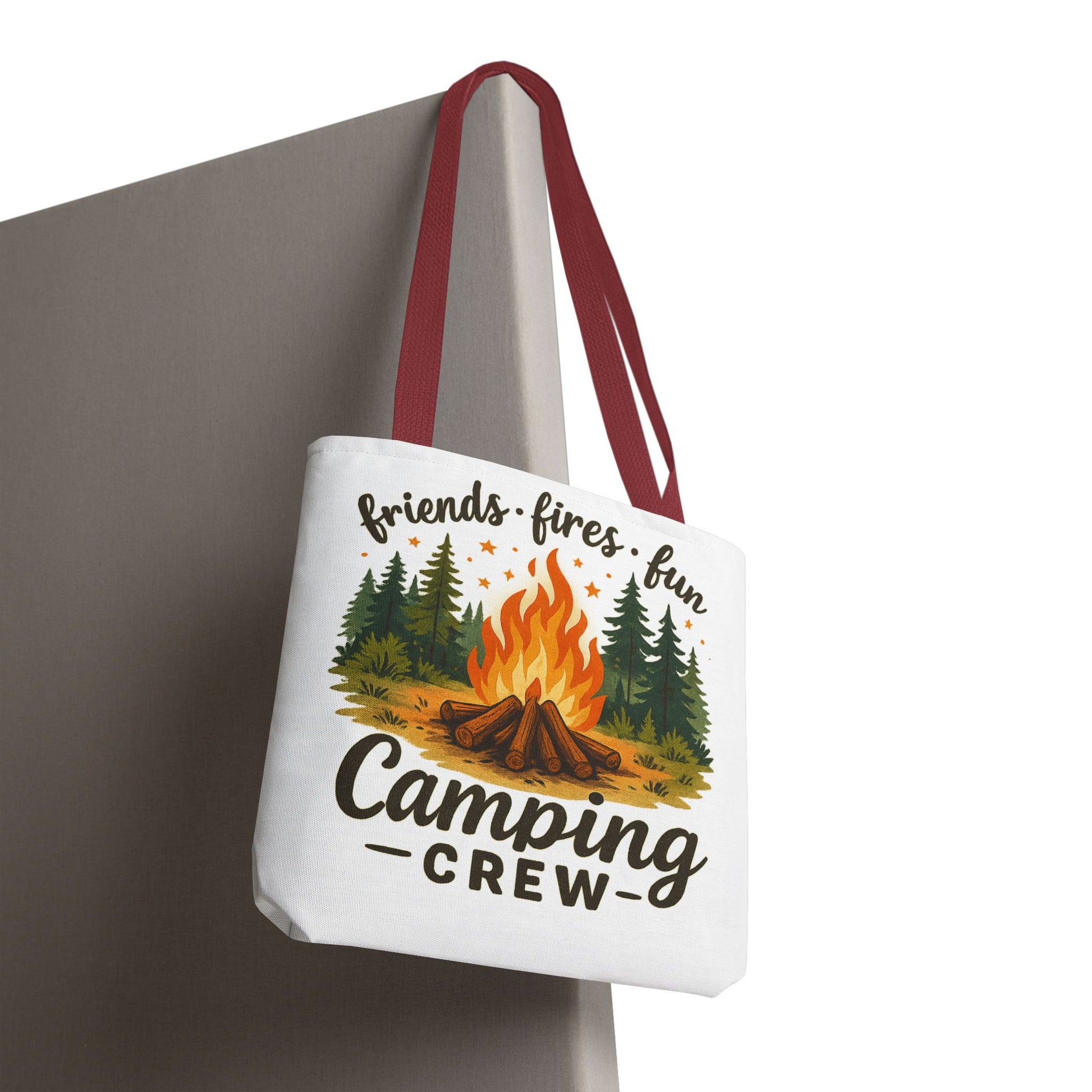 Friends Fire Fun Camping Crew Bag