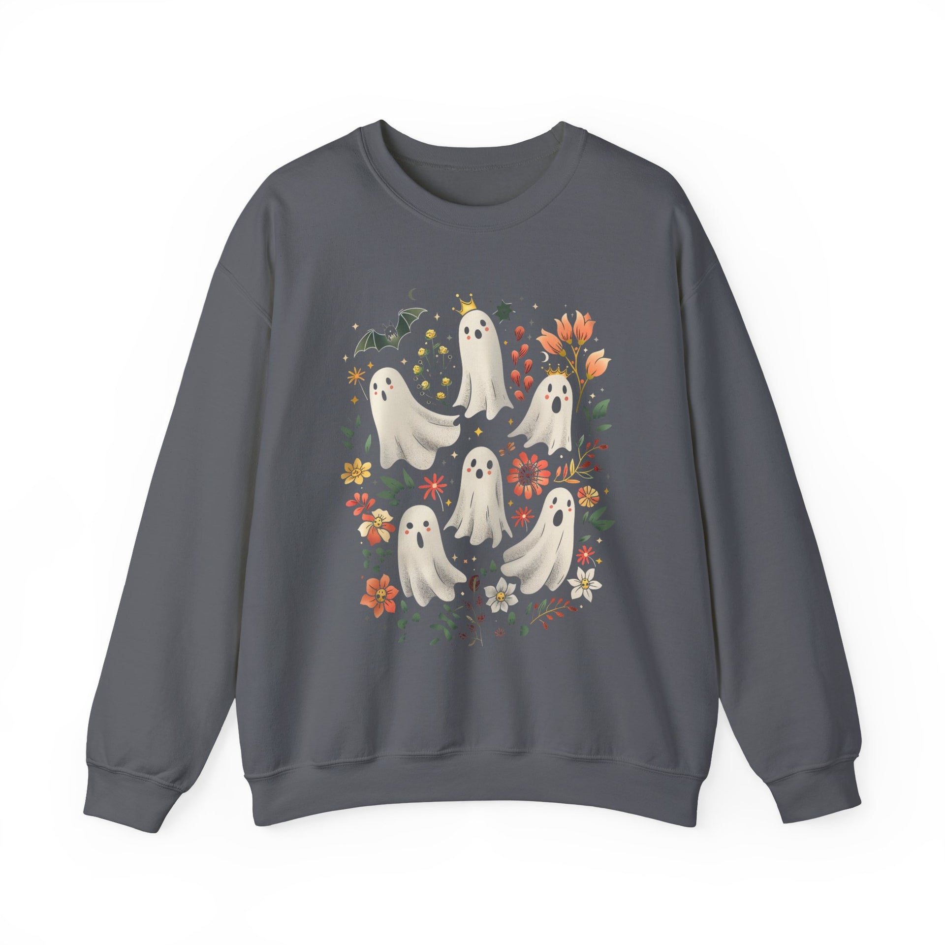 Ghost Spooky Season Pumpkin Halloween Sweatshirt, Halloween Sweatshirt