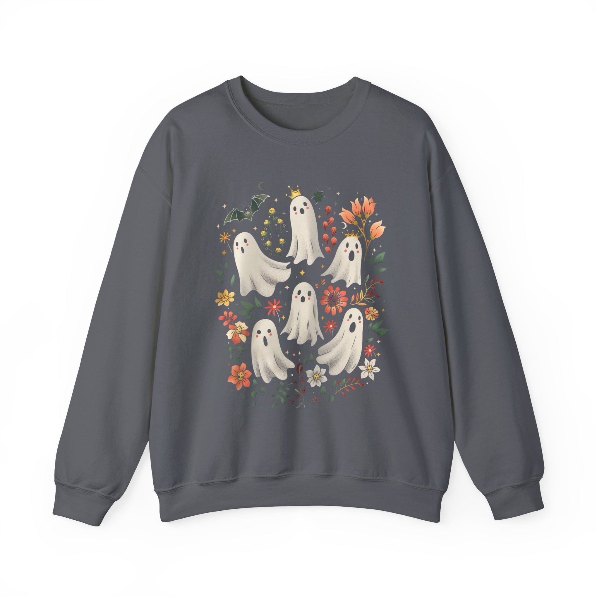 Ghost Spooky Season Pumpkin Halloween Sweatshirt, Halloween Sweatshirt