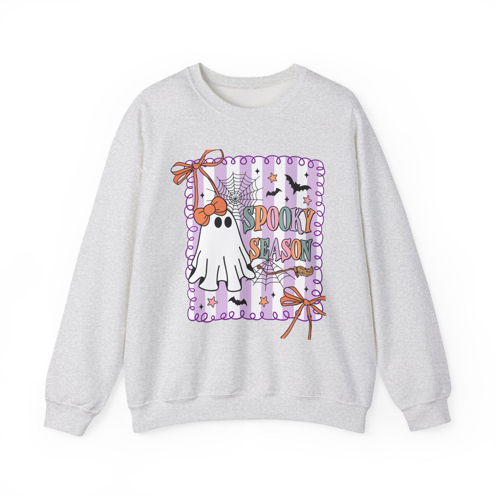 Spooky Season, Coquette Ghost Shirt Sweatshirt, Halloween Sweatshirt