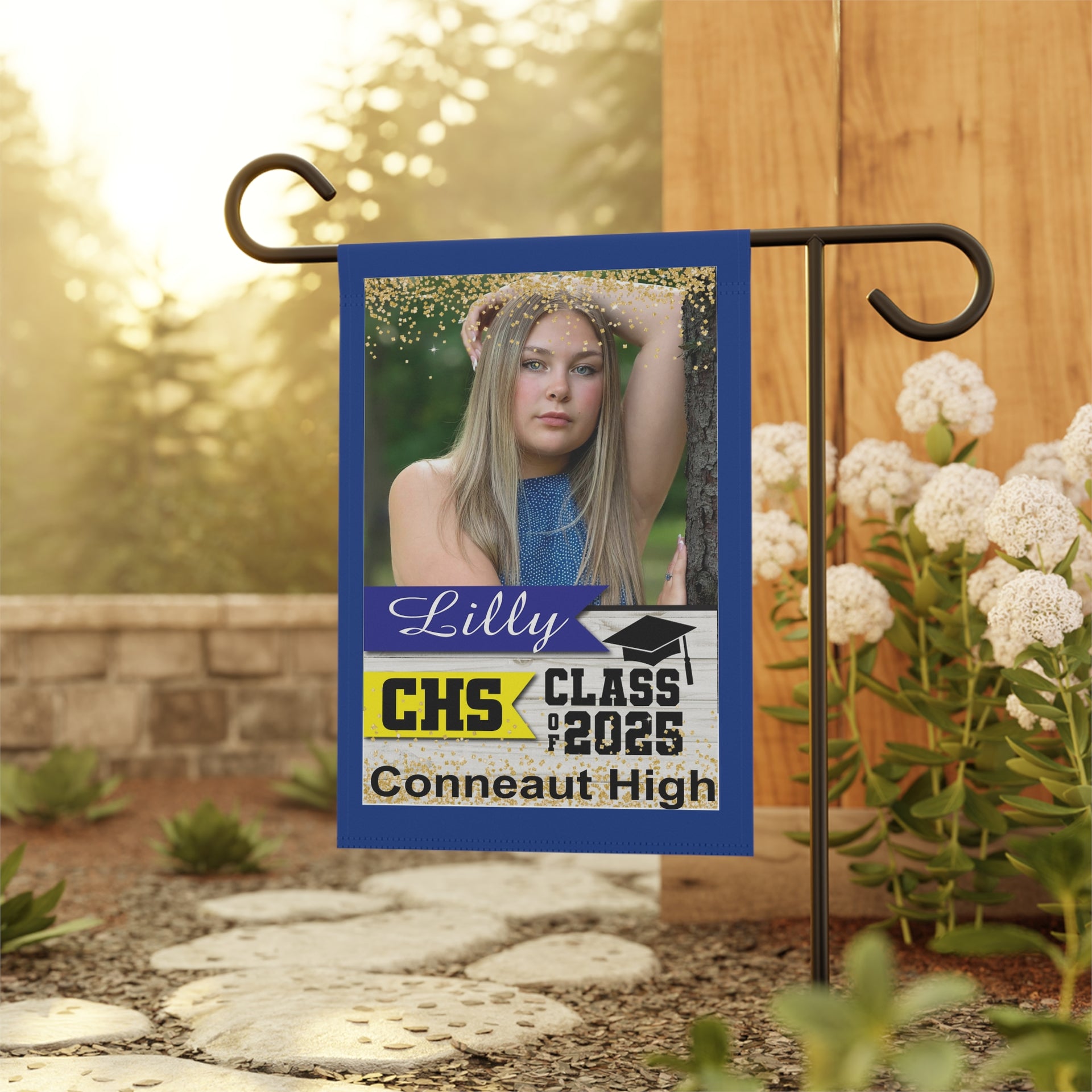 Custom Printed Class of  2025 Congratulations!!!! Order your custom flag   24.5x32