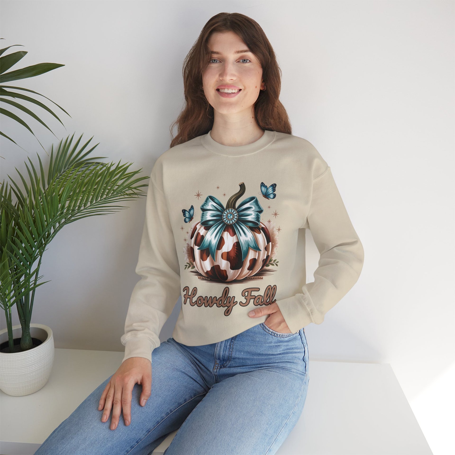 Western Pumpkin Sweatshirt