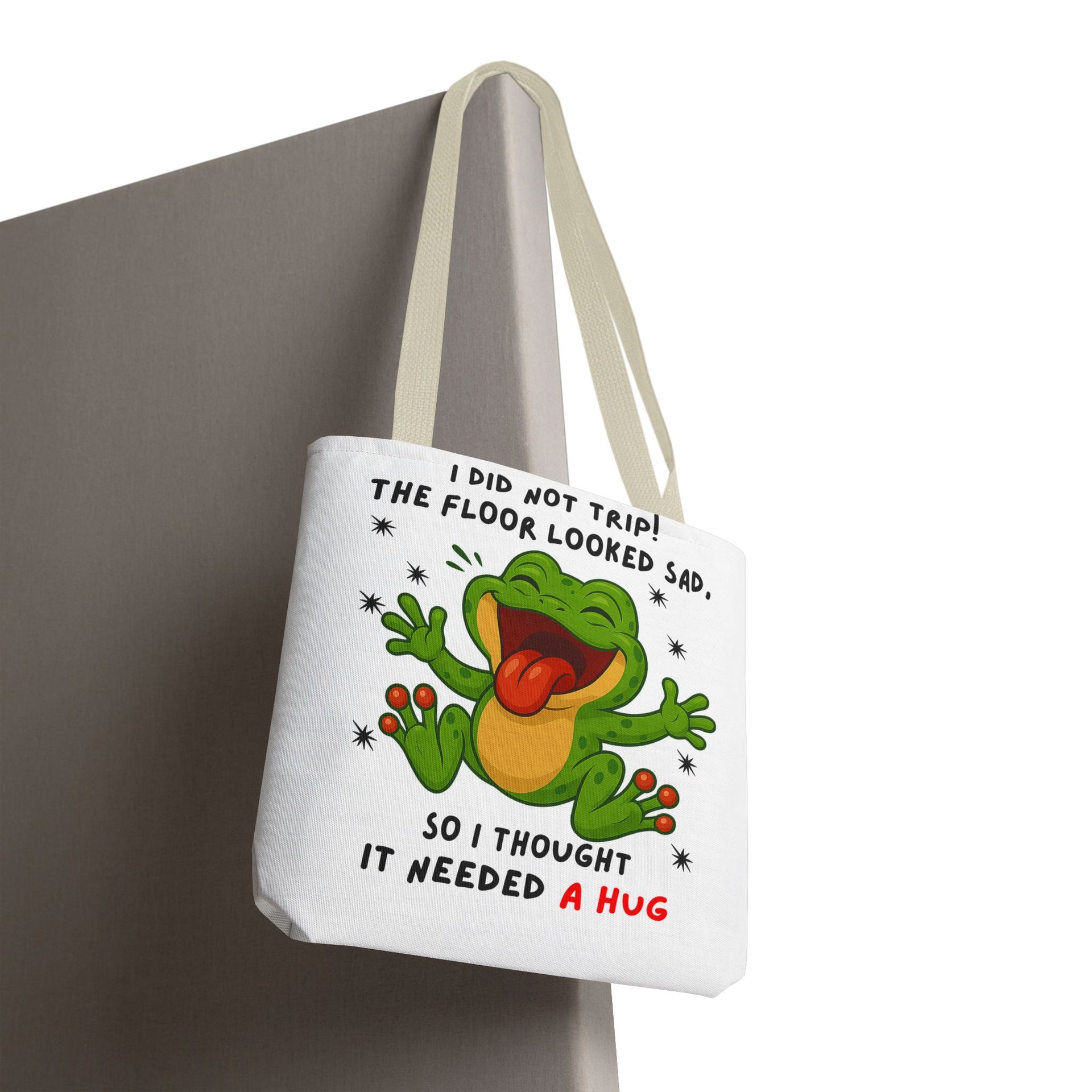 I did not trip the floor looked sad so I thought it needed a hug Summer bag