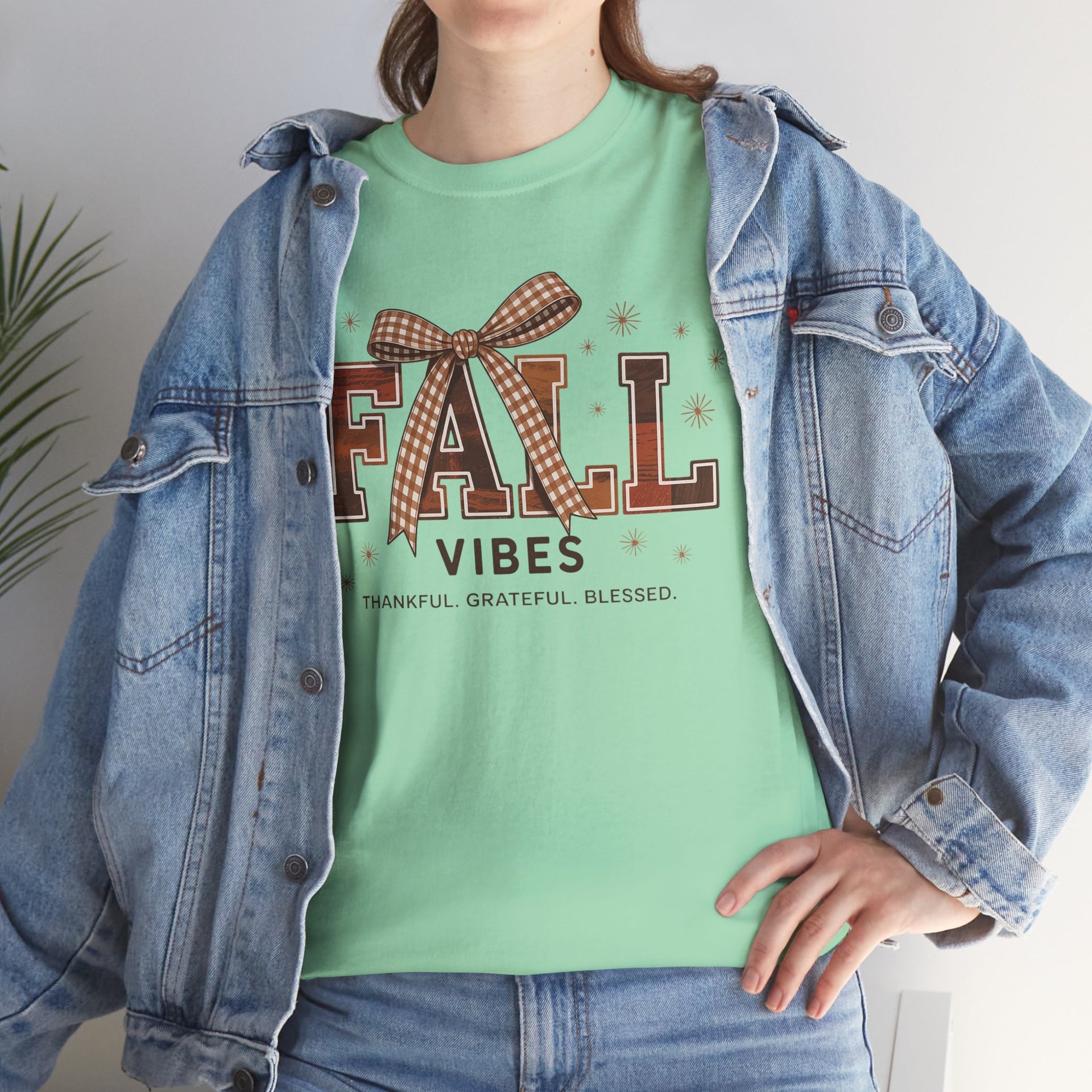 Fall Vibes, Thankful - Grateful - Blessed, Fall T-Shirt, Fall, Autumn Shirt, Halloween Shirt