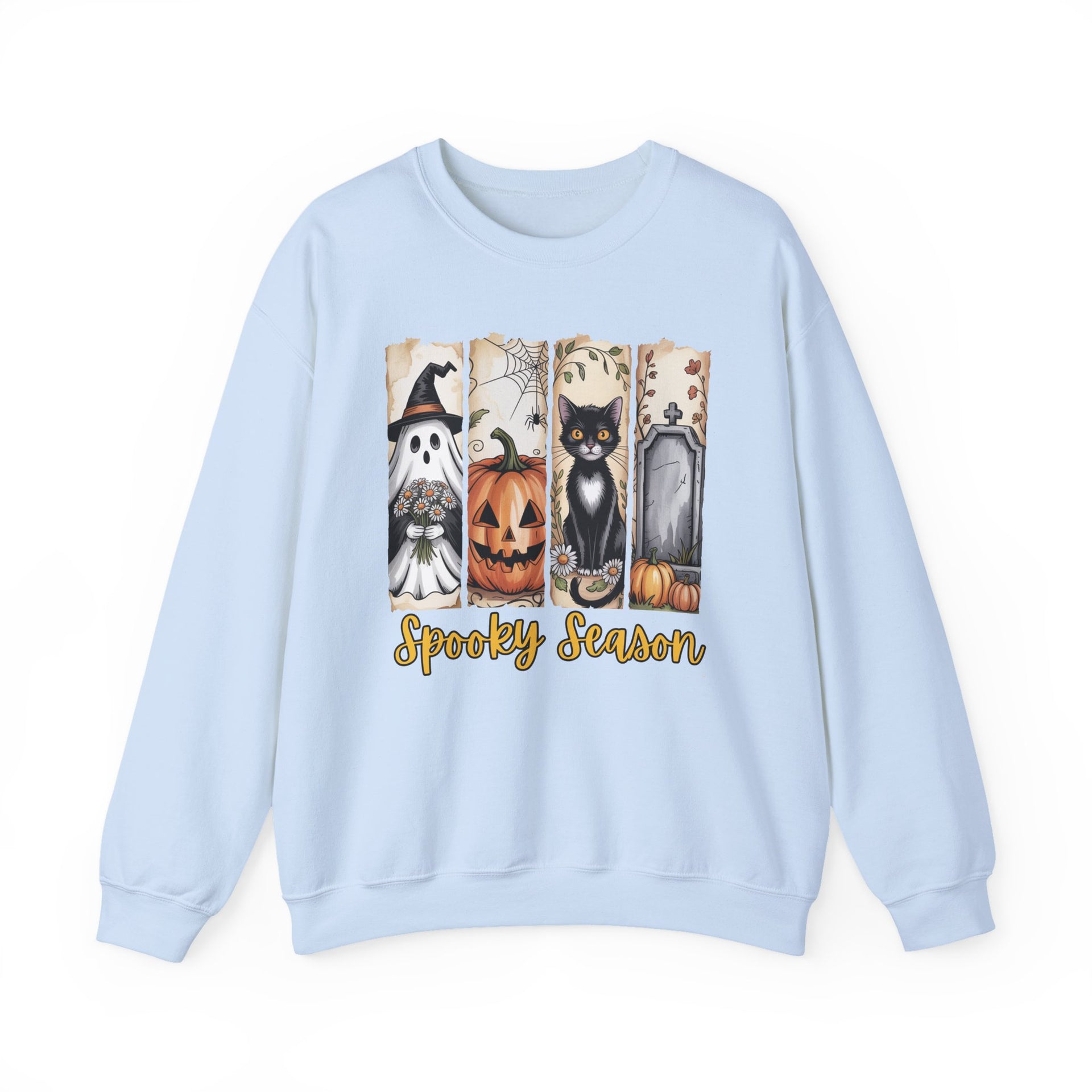 Spooky Season, Brushstroke Halloween, Cozy Sweatshirt, Halloween Sweatshirt