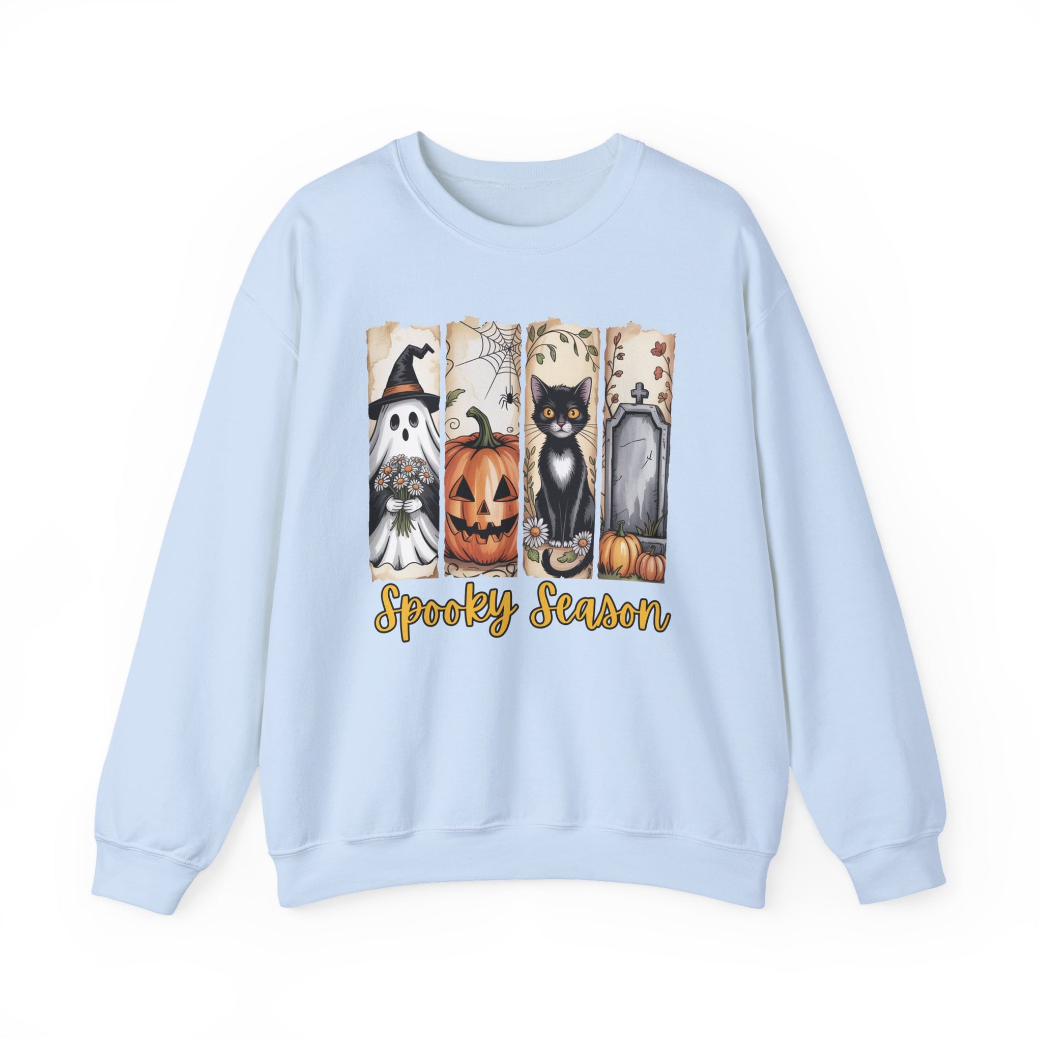 Spooky Season, Brushstroke Halloween, Cozy Sweatshirt, Halloween Sweatshirt