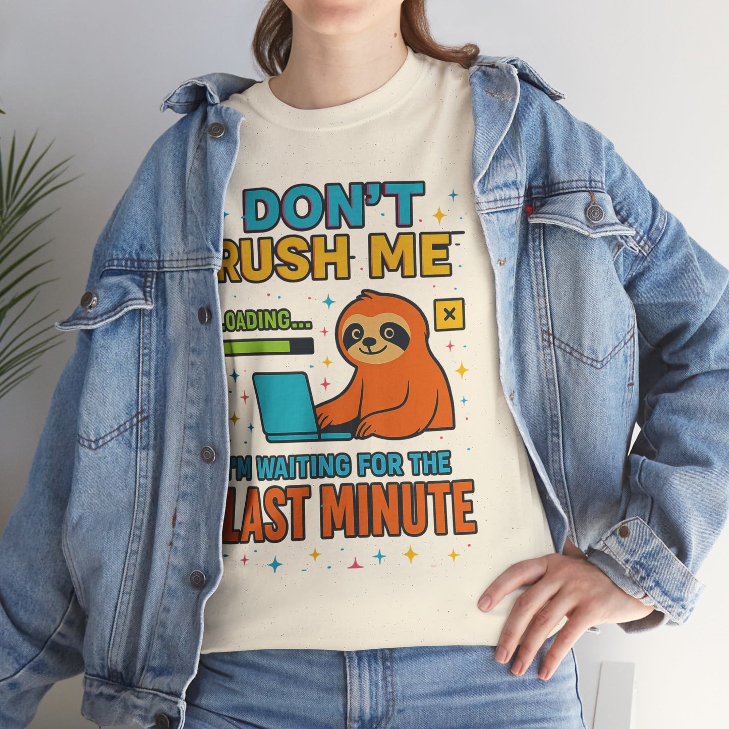 Don't rush me I'm waiting for the last minute sloth