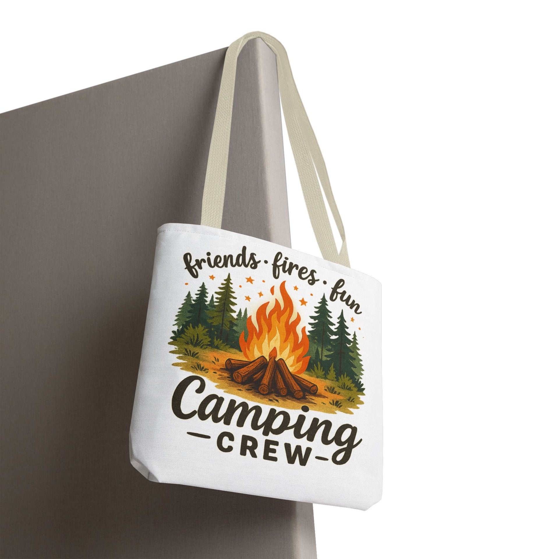 Friends Fire Fun Camping Crew Bag