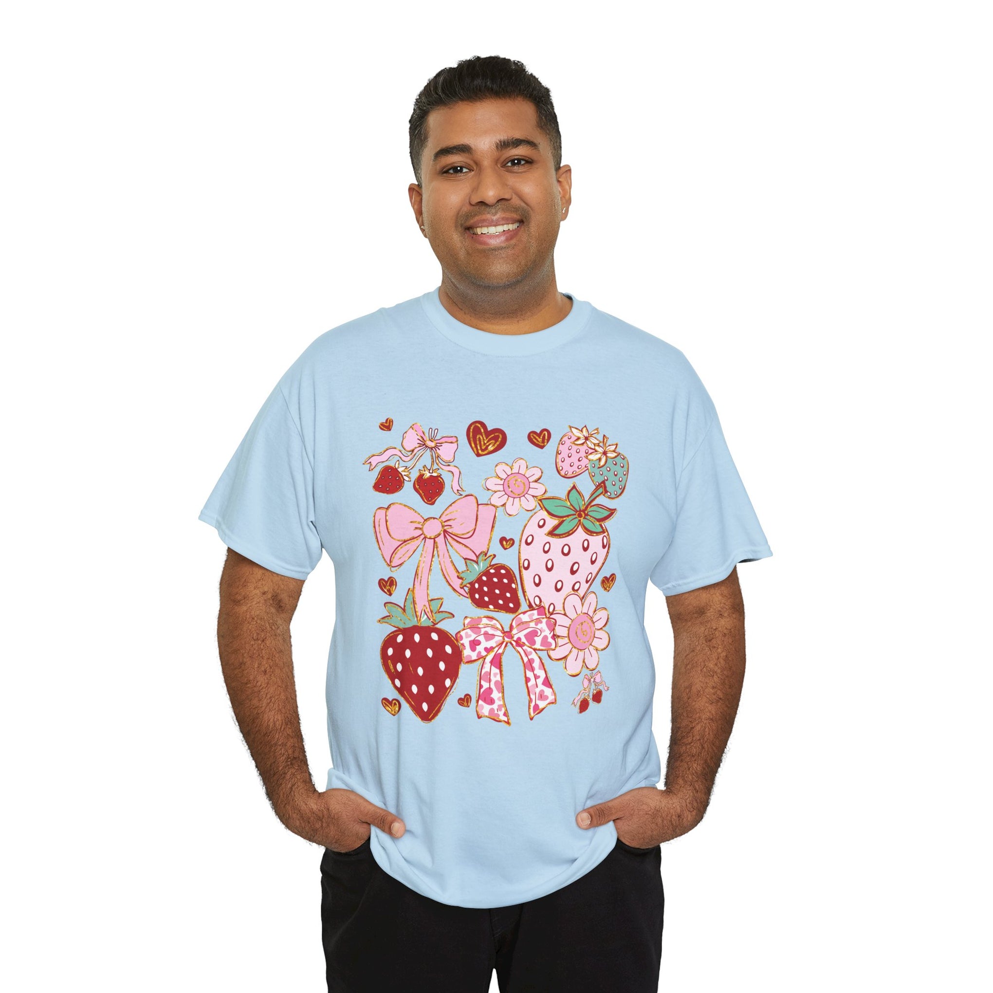 Boho Strawberry Coquette t-shirt