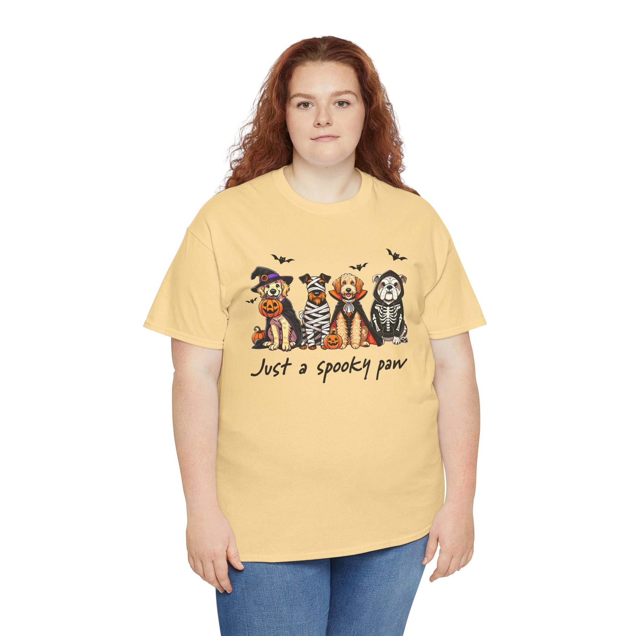 Just a Spooky Paw | Funny Halloween Dog Shirt