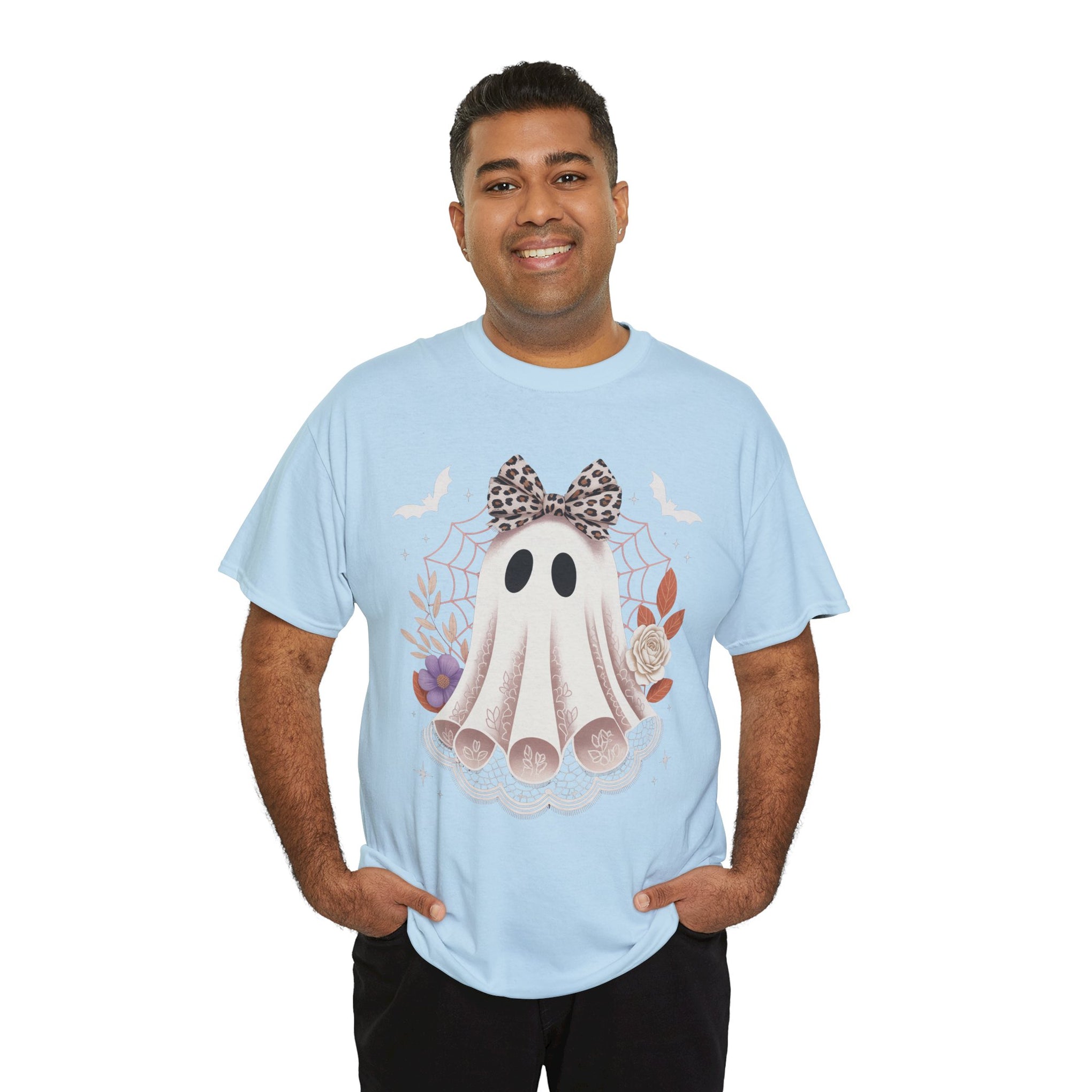 Spooky Season, Coquette Ghost Shirt, Halloween, Halloween Shirt