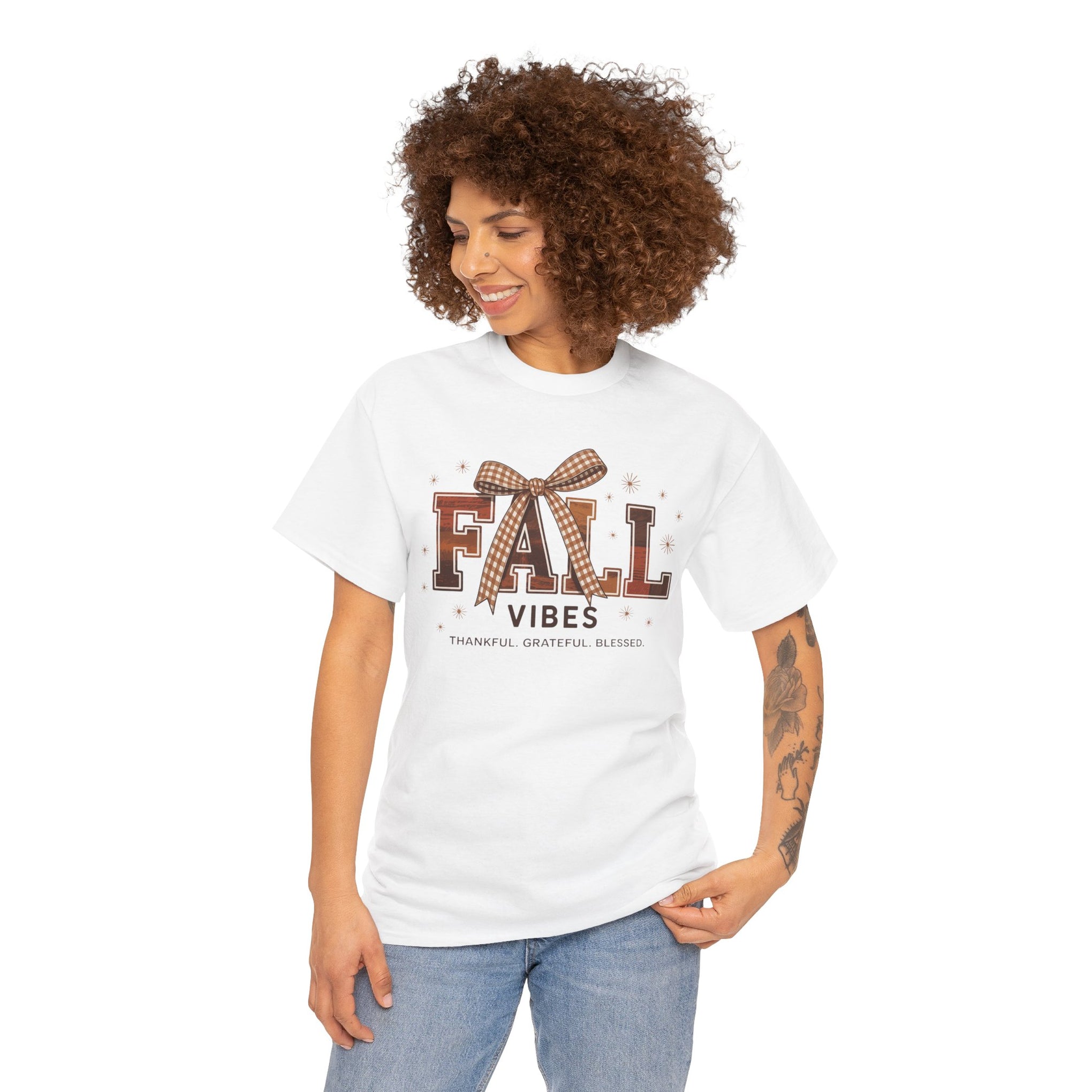 Fall Vibes, Thankful - Grateful - Blessed, Fall T-Shirt, Fall, Autumn Shirt, Halloween Shirt