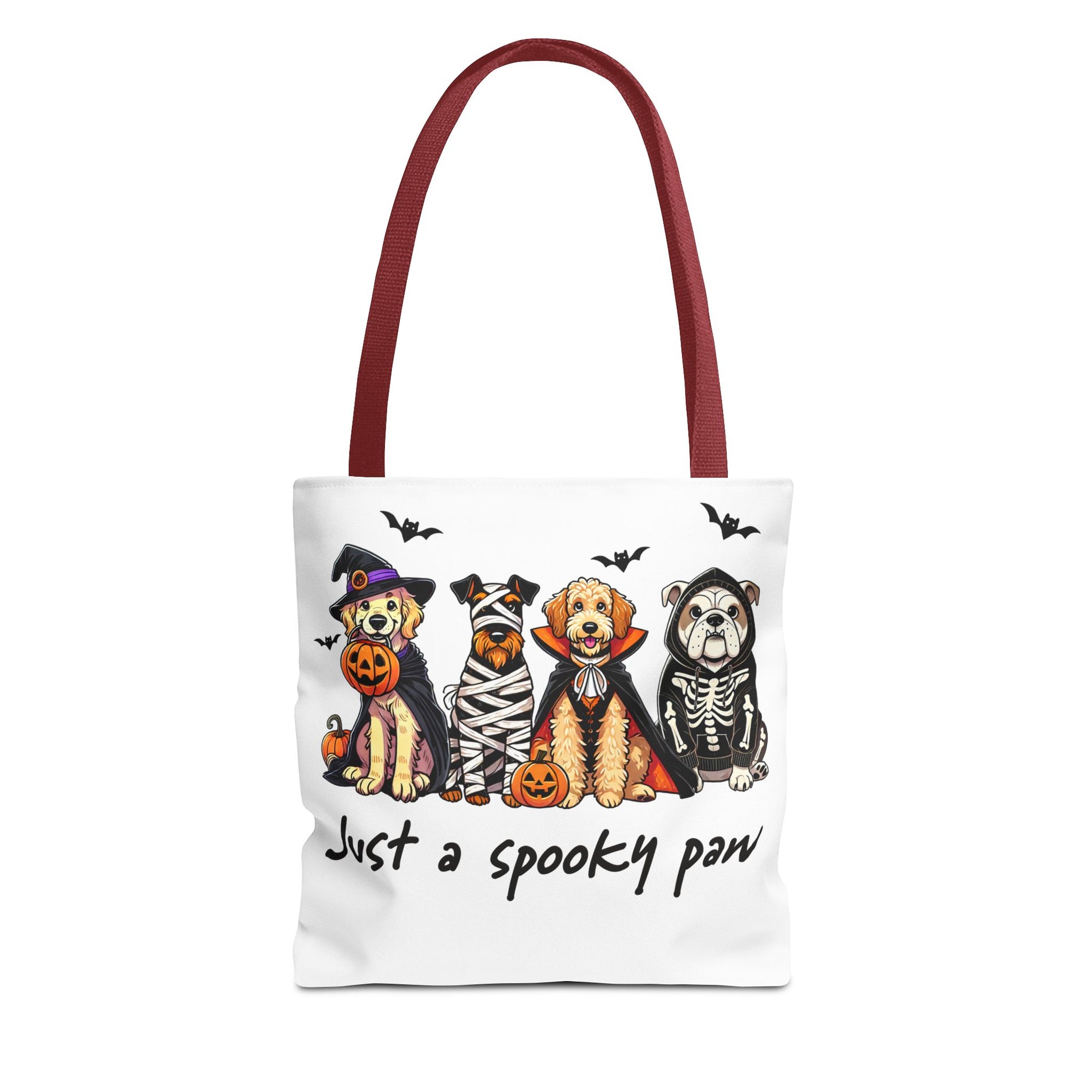 Halloween Dog Just a Spooky Paw Bag