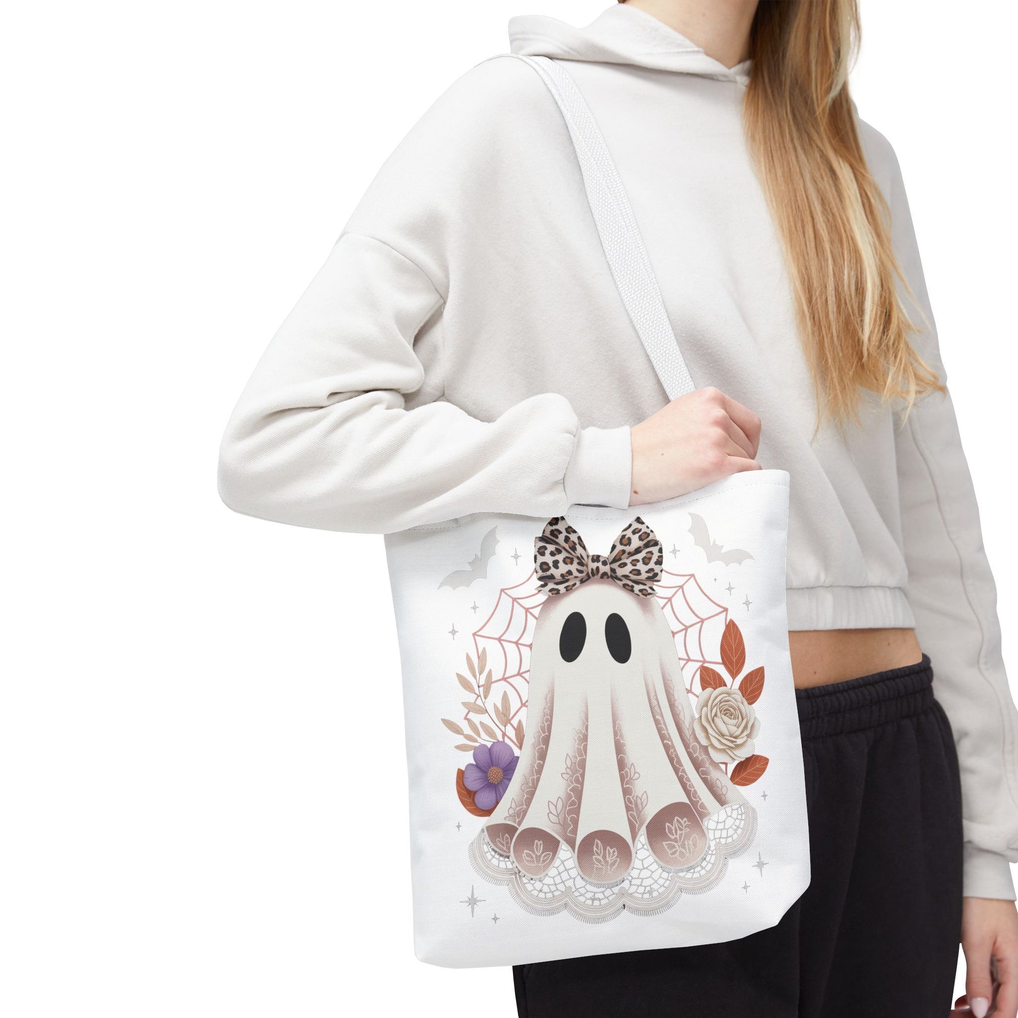 Ghost Lace Bow, Boo Ghost Bag