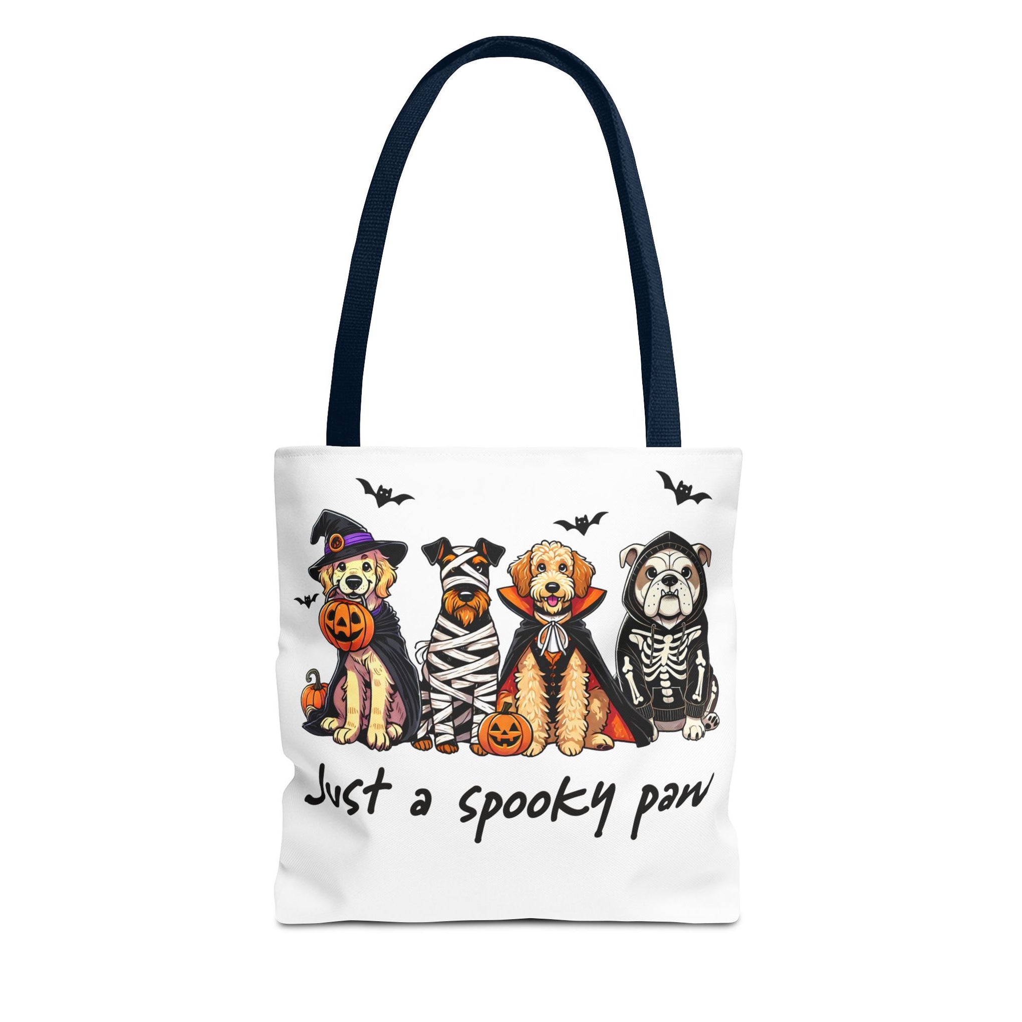 Halloween Dog Just a Spooky Paw Bag