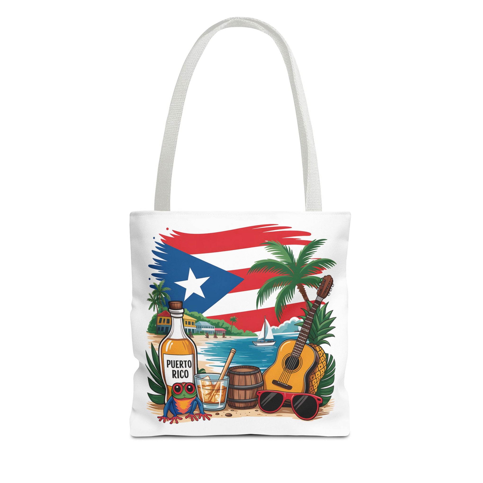 Coqui,  Puerto Rico,  Boricua Tote Bag