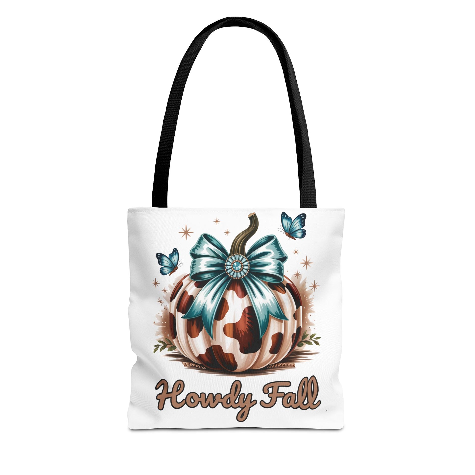 Howdy Fall Western Pumpkin Cowhide Bag