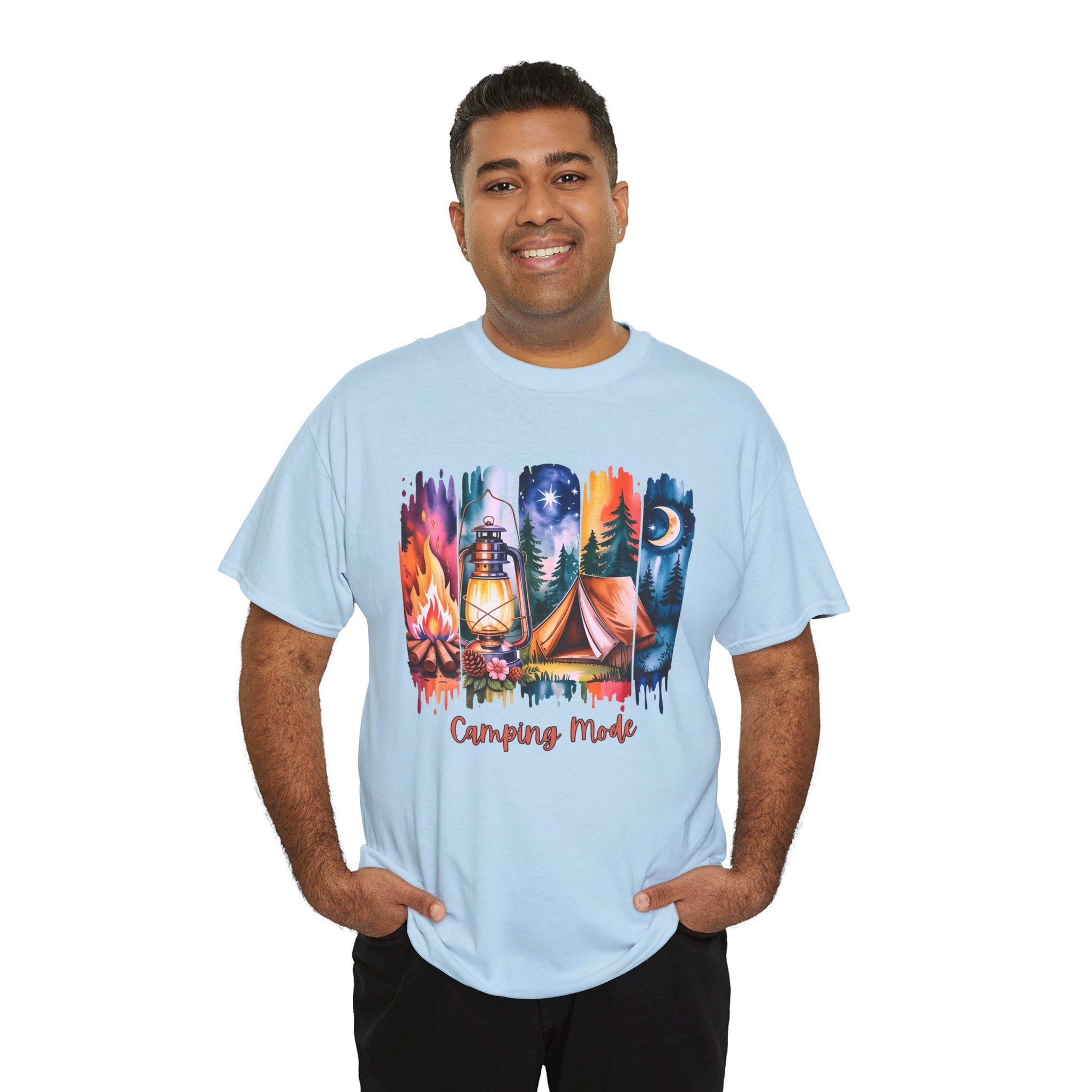 Camping Mode brush stroke T-Shirt