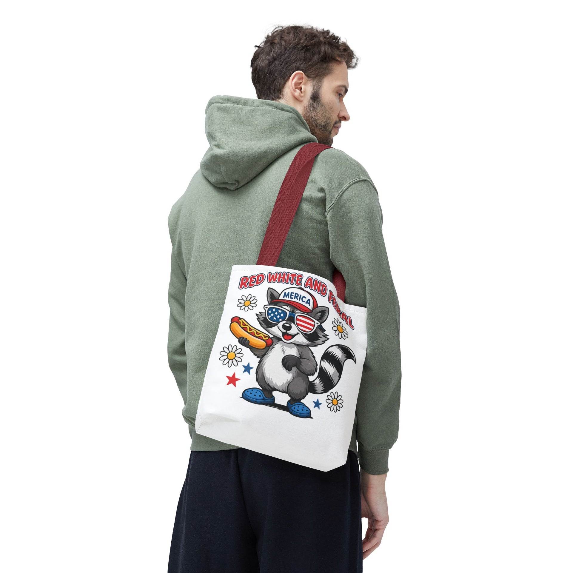 Red, White and Feral Summer Bag