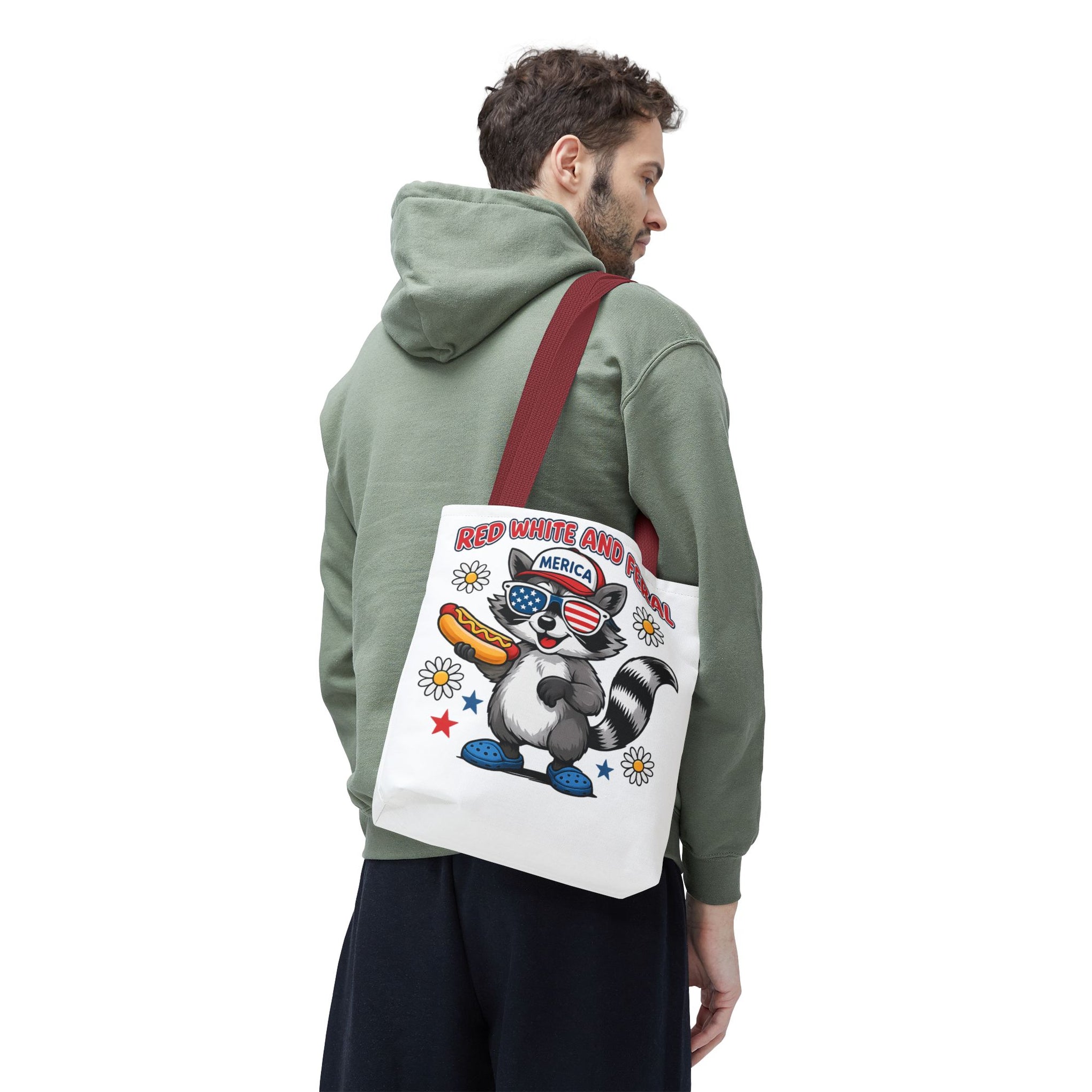Red, White and Feral Summer Bag
