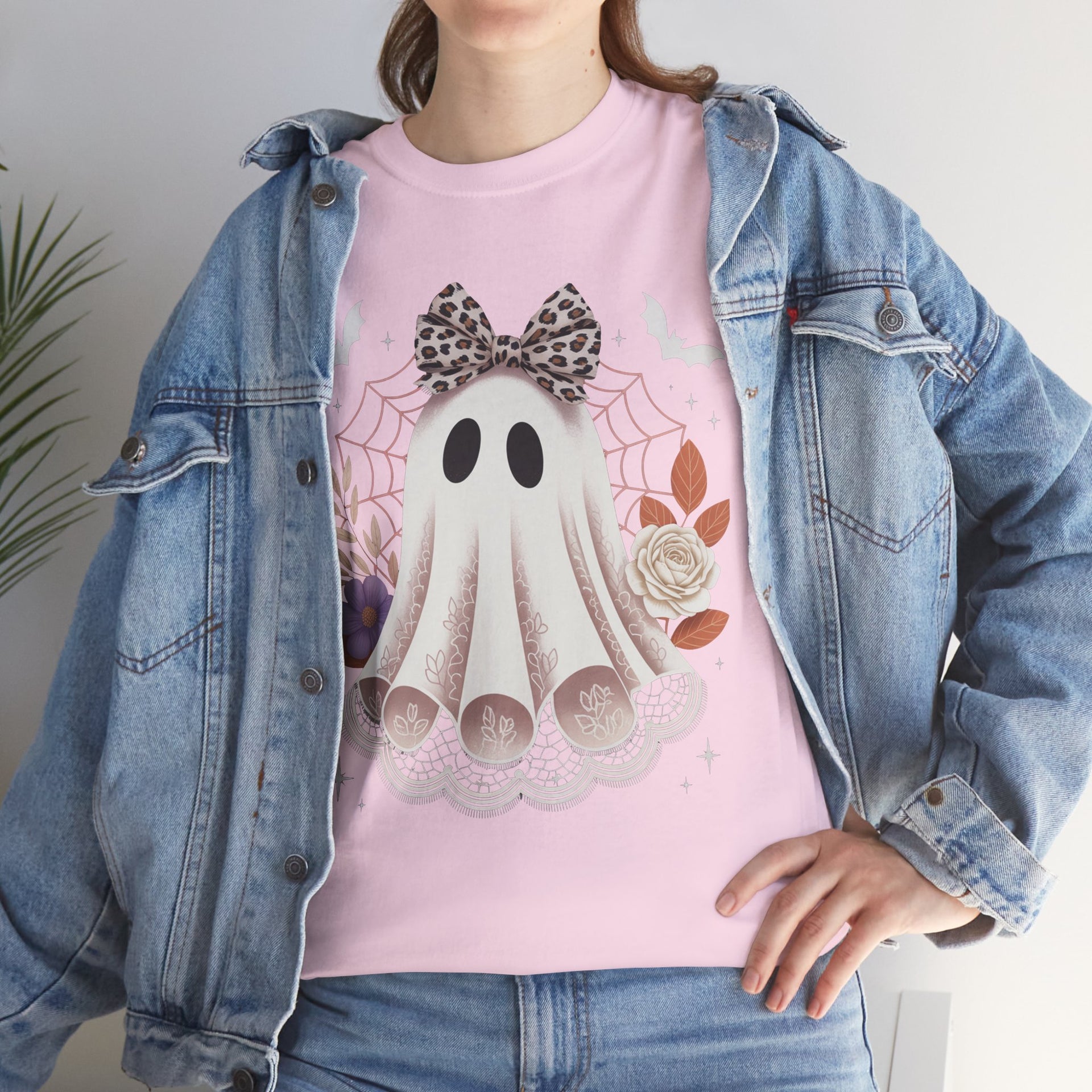 Spooky Season, Coquette Ghost Shirt, Halloween, Halloween Shirt