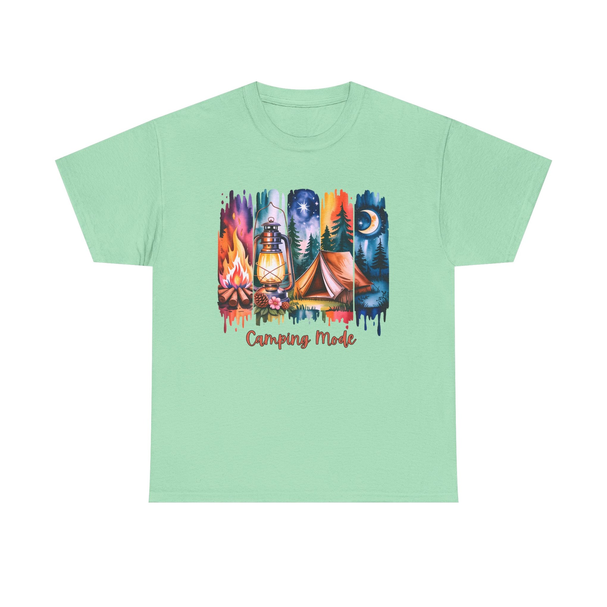 Camping Mode brush stroke T-Shirt