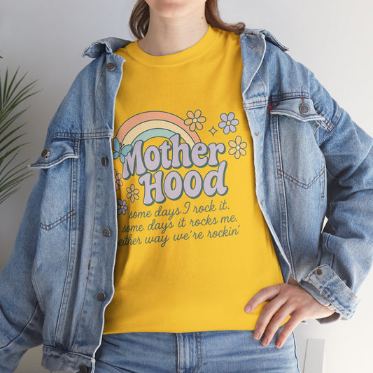 Motherhood somedays I rock it and somedays it rocks me either way we're rockin