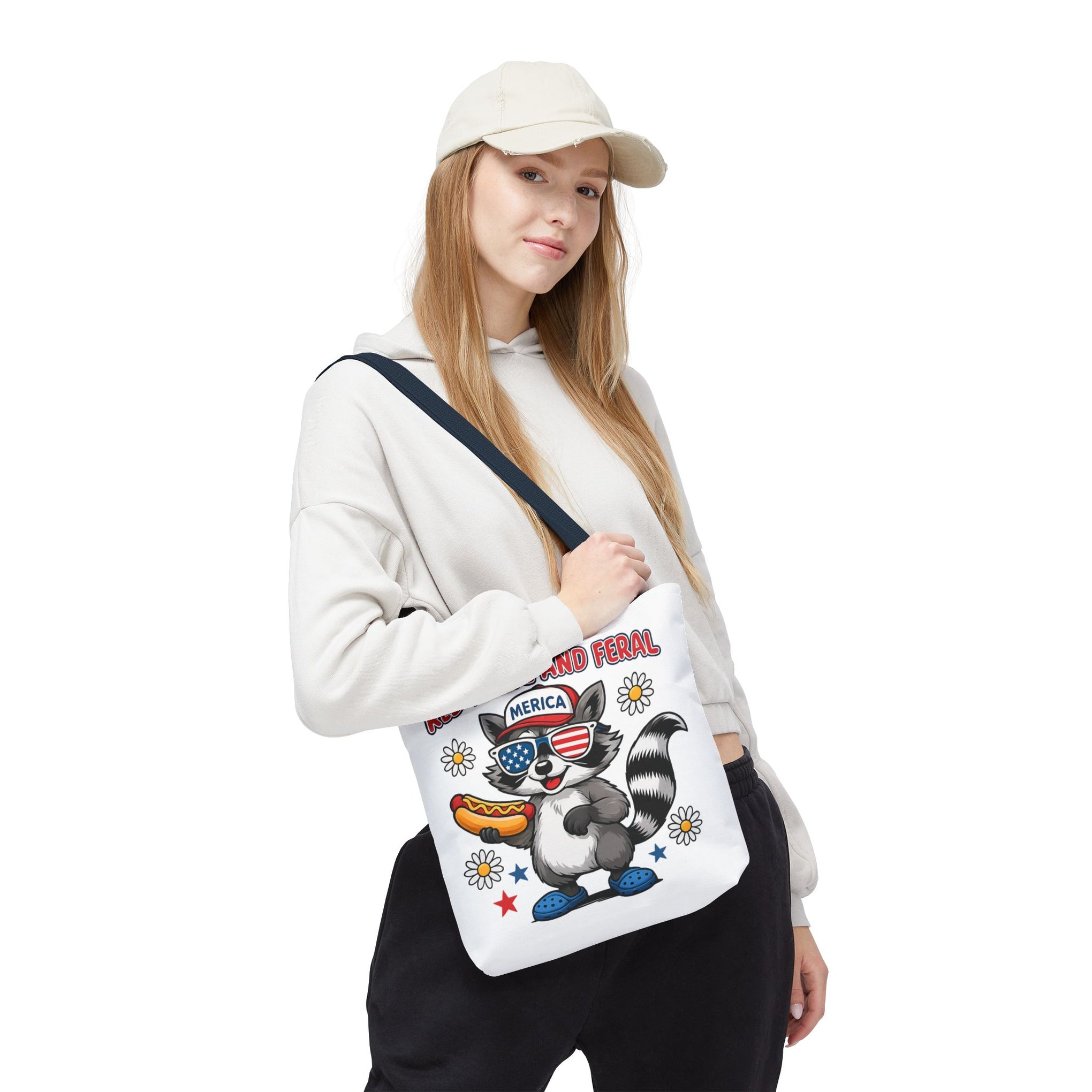 Red, White and Feral Summer Bag