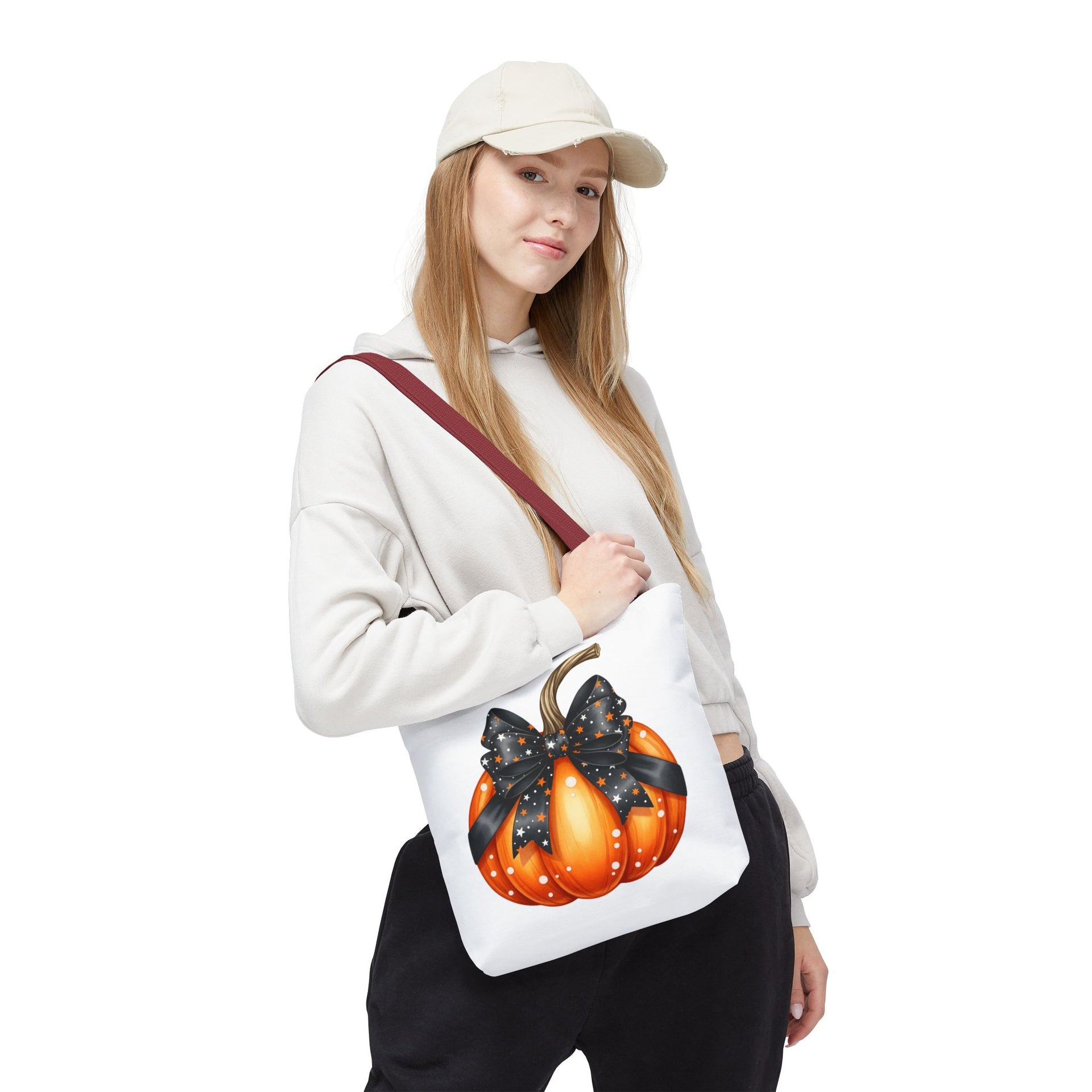 Retro Halloween Tote Bag - Vintage Style Fall Season Tote