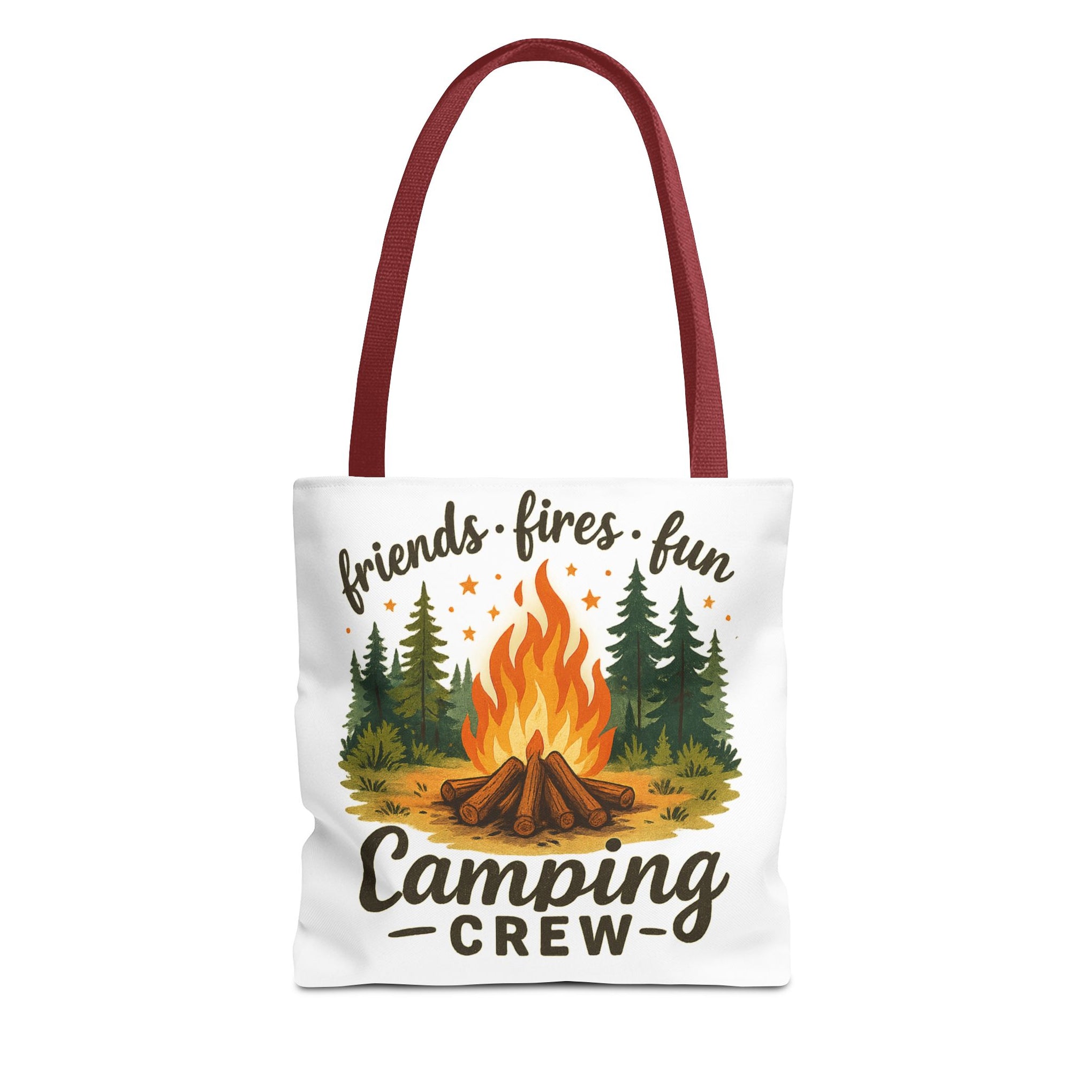 Friends Fire Fun Camping Crew Bag