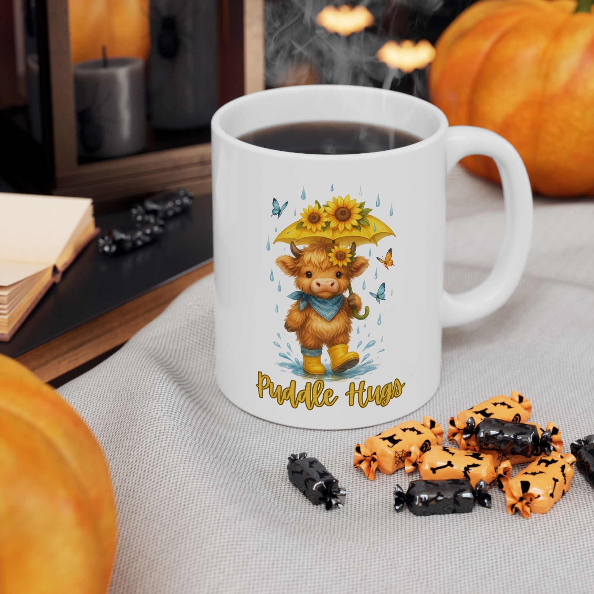 Puddle Hugs Coffee Cup