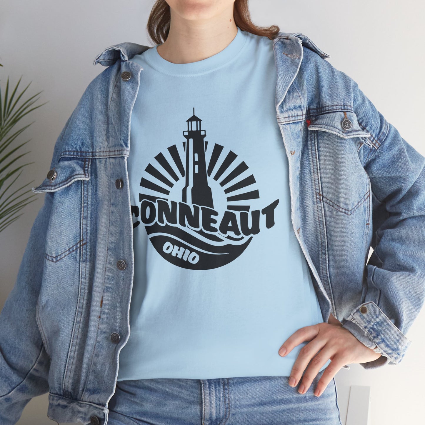 Light House Conneaut Ohio Tee Shirt, Home Town Gift, Unisex Cotton Shirt,Home Town Love, Comfy Apparel, Cozy Family Tee