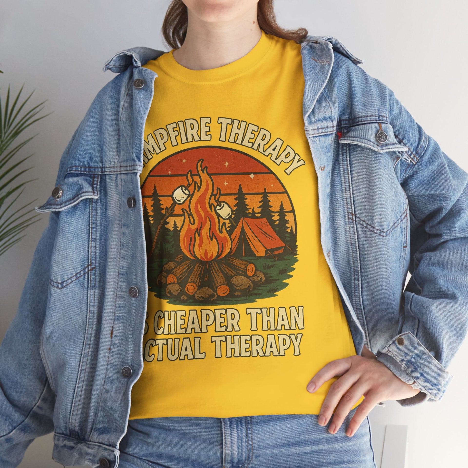 Campfire therapy is cheaper than actual therapy