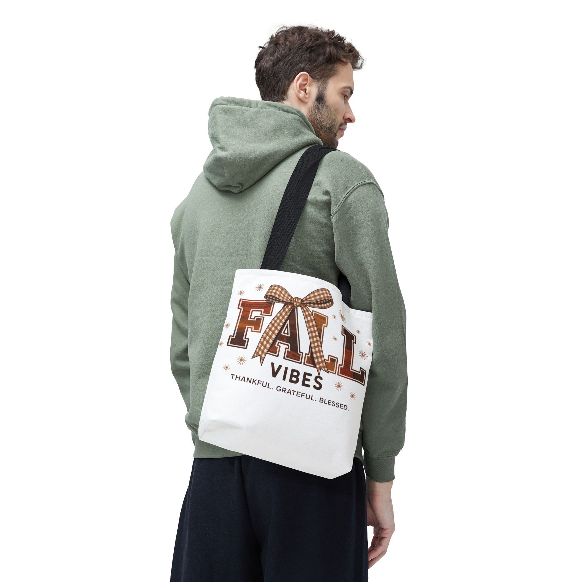 Fall Vibes, Thankful - Grateful - Blessed, Fall Bag, Halloween Shirt, Halloween Bag, Cute Halloween Must Halloween, Retro Halloween Bag