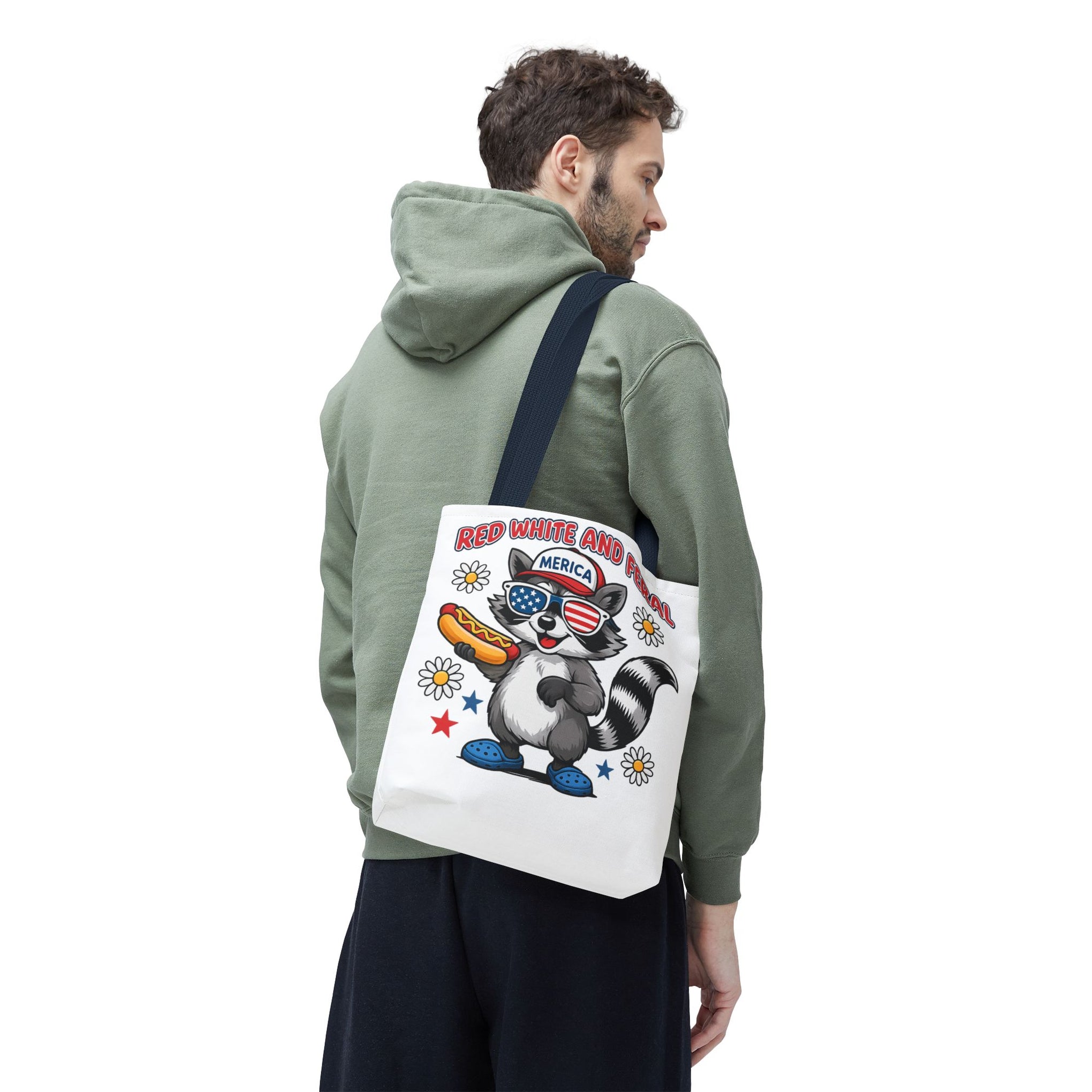 Red, White and Feral Summer Bag