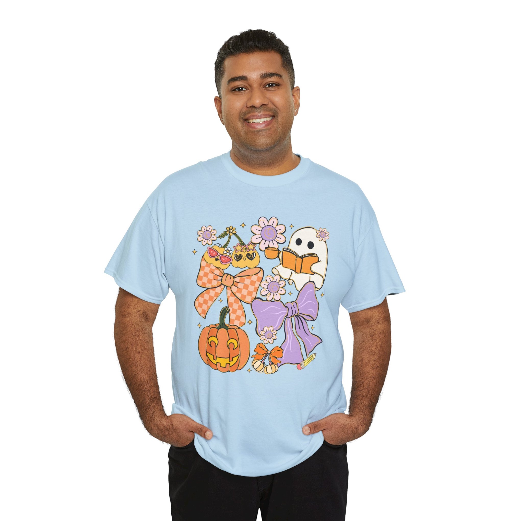 Spooky Teacher Halloween Coquette T-Shirt