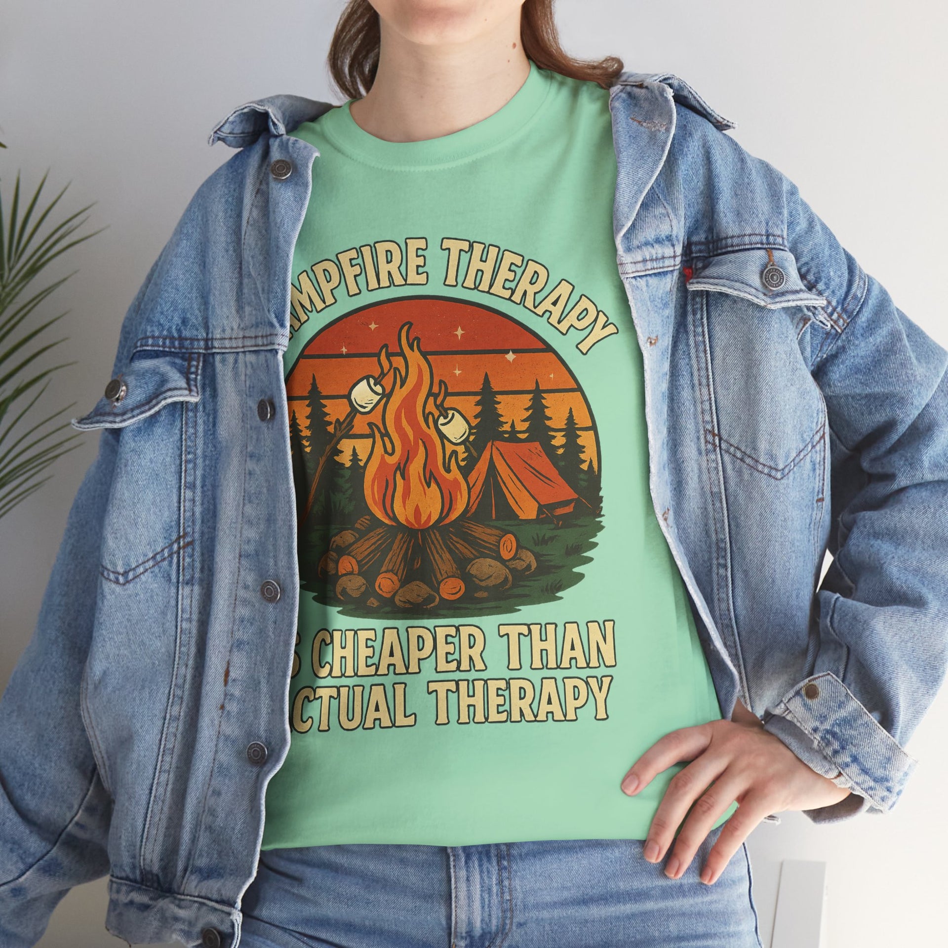 Campfire therapy is cheaper than actual therapy