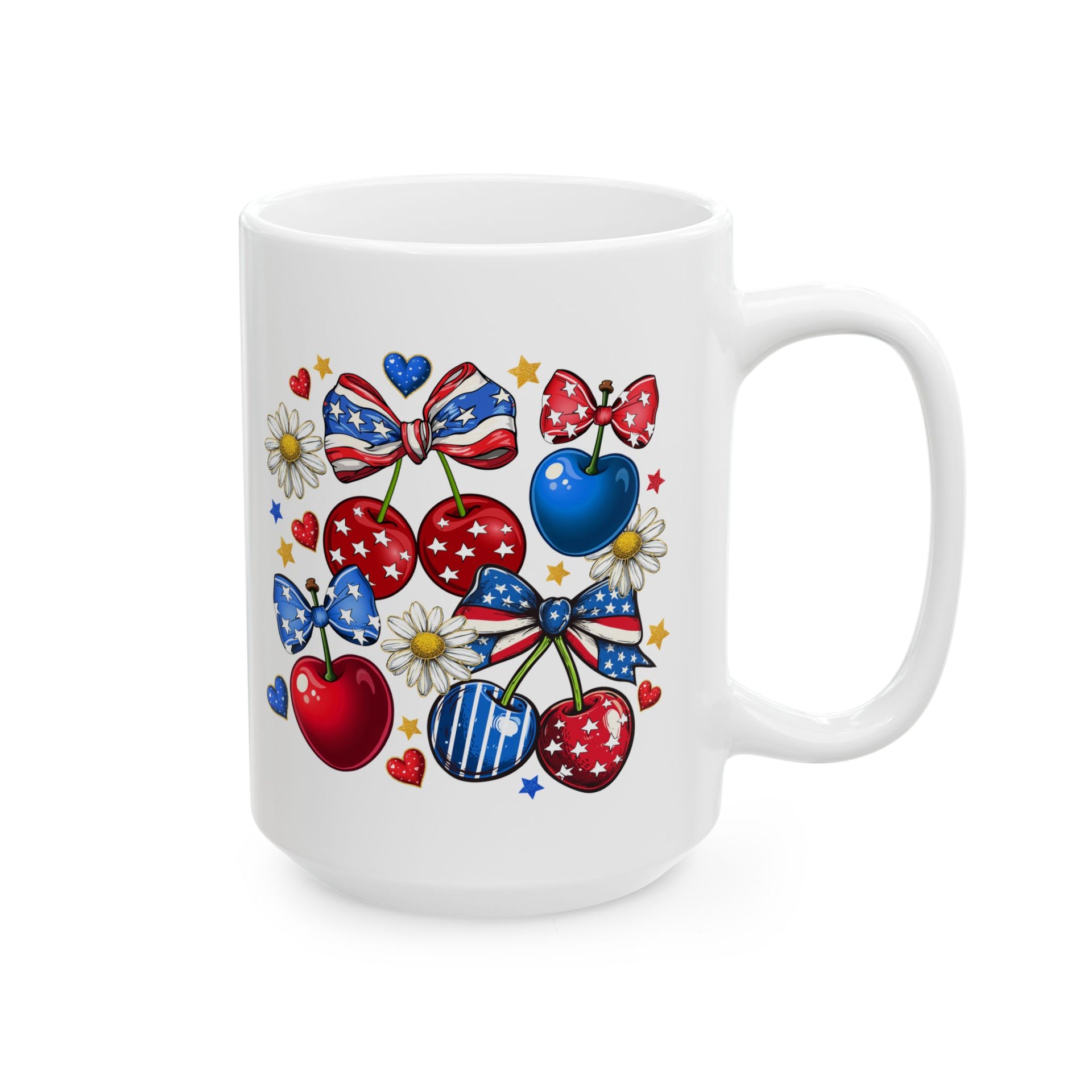 Patriotic Cherry, 4th of July, Cup