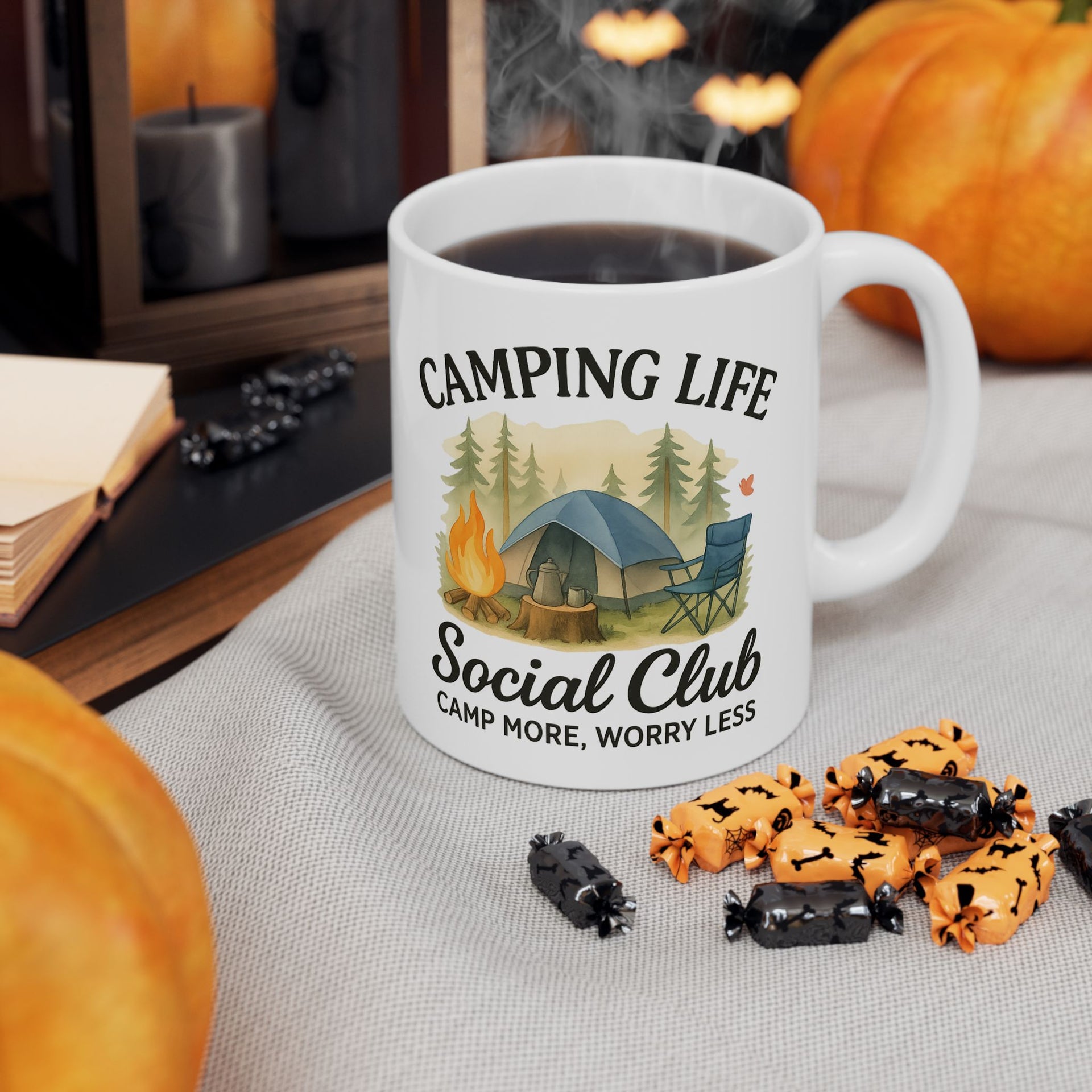 Camping Life Social Club Mug