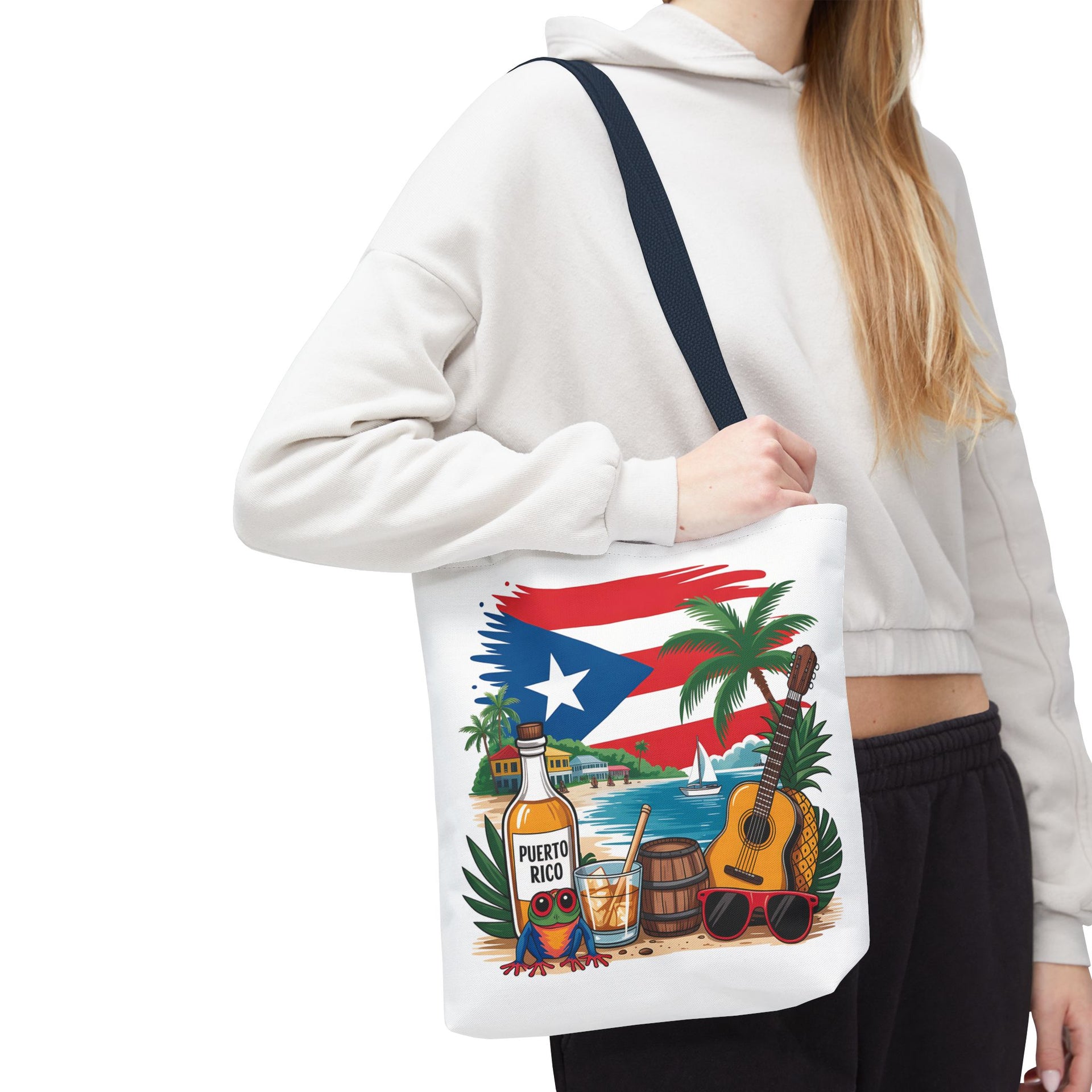 Coqui,  Puerto Rico,  Boricua Tote Bag