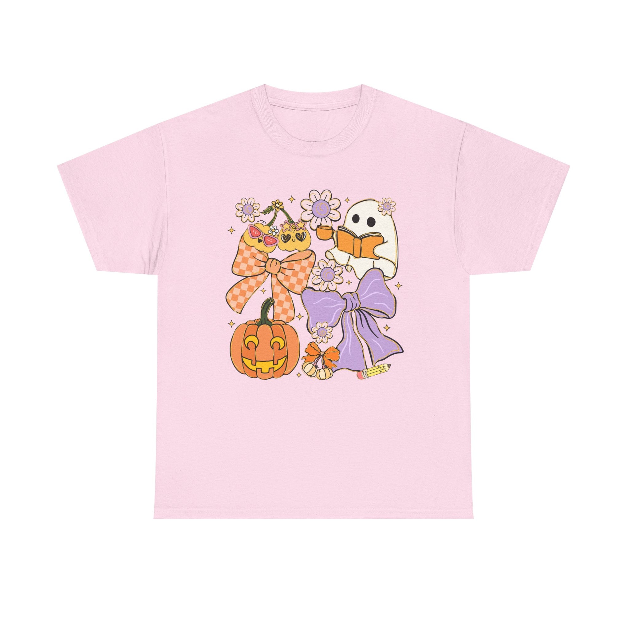 Spooky Teacher Halloween Coquette T-Shirt