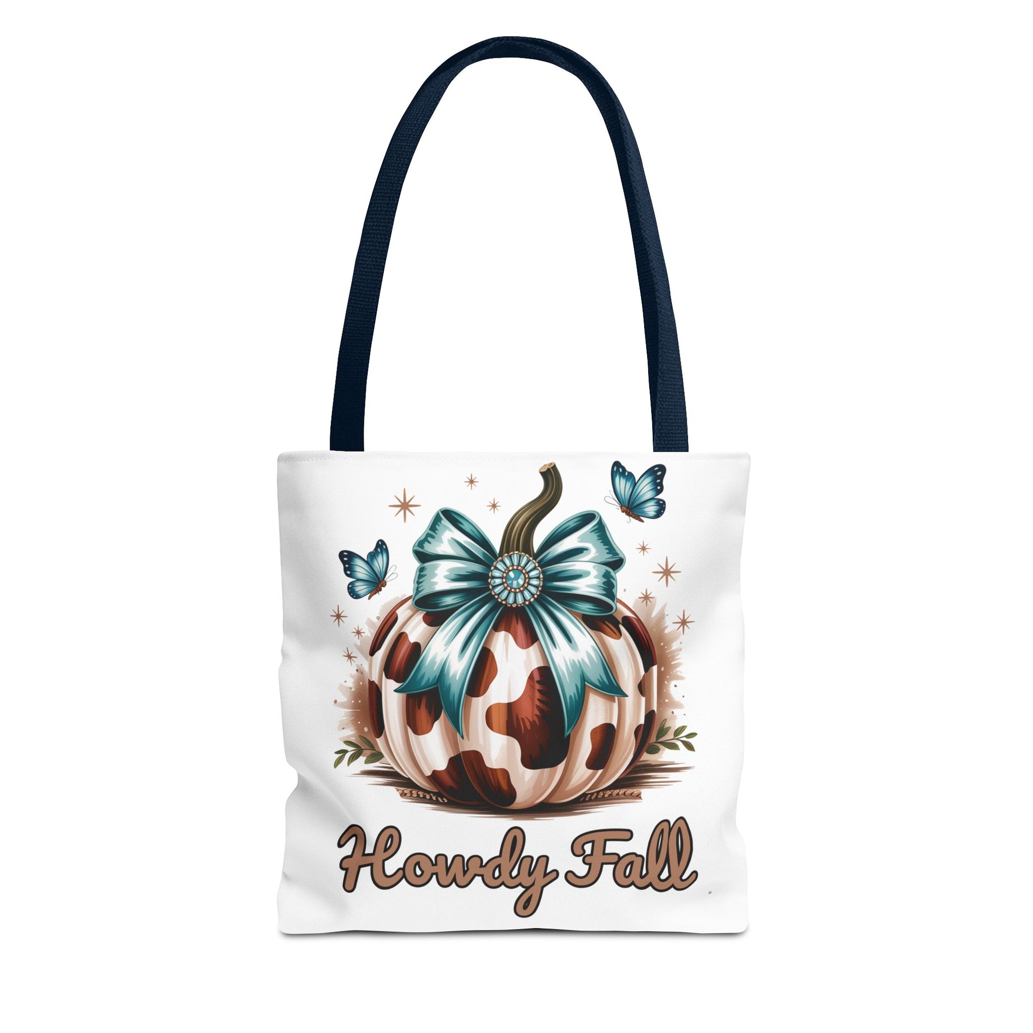 Howdy Fall Western Pumpkin Cowhide Bag