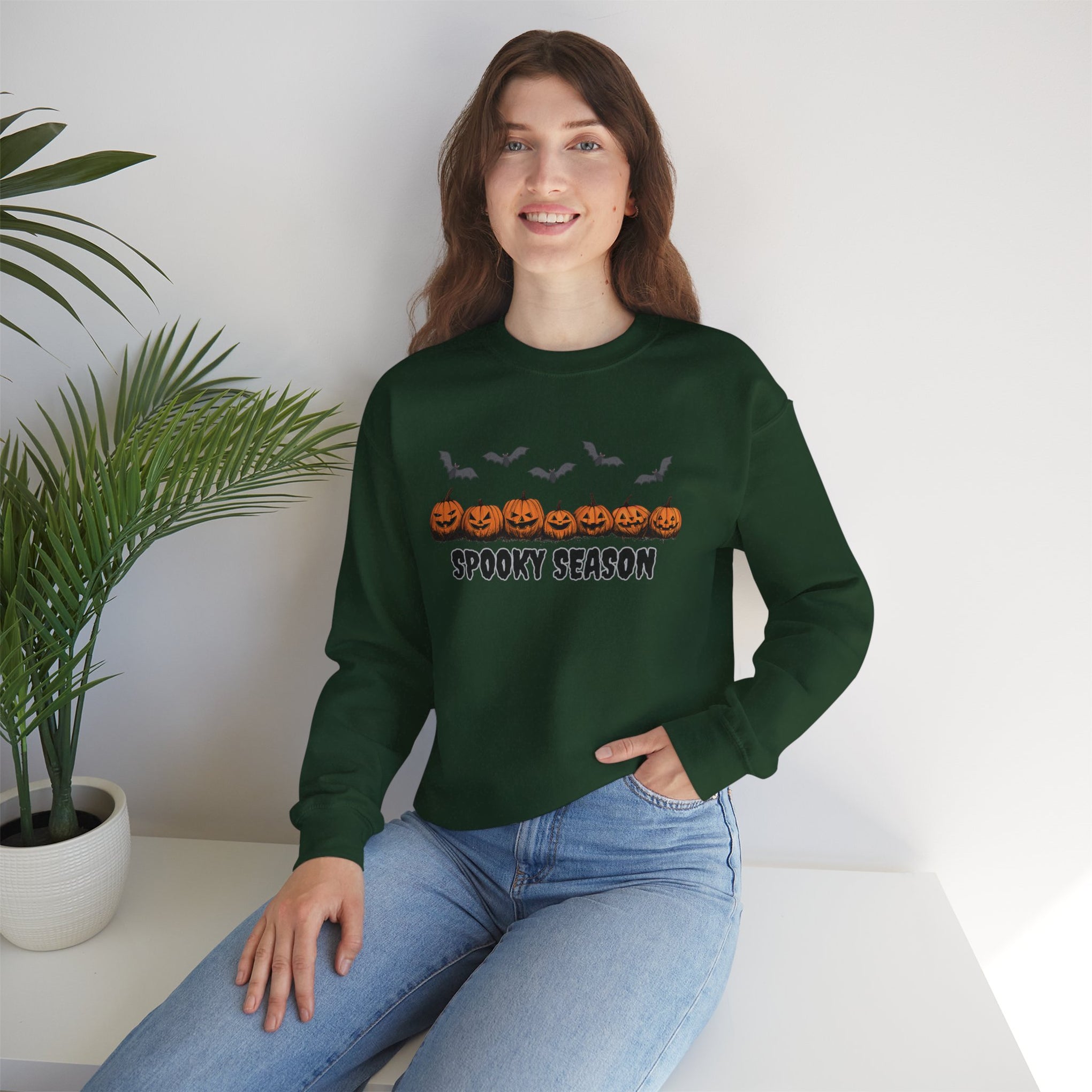 Spooky Season, Fall , Cozy Sweatshirt, Halloween Sweatshirt