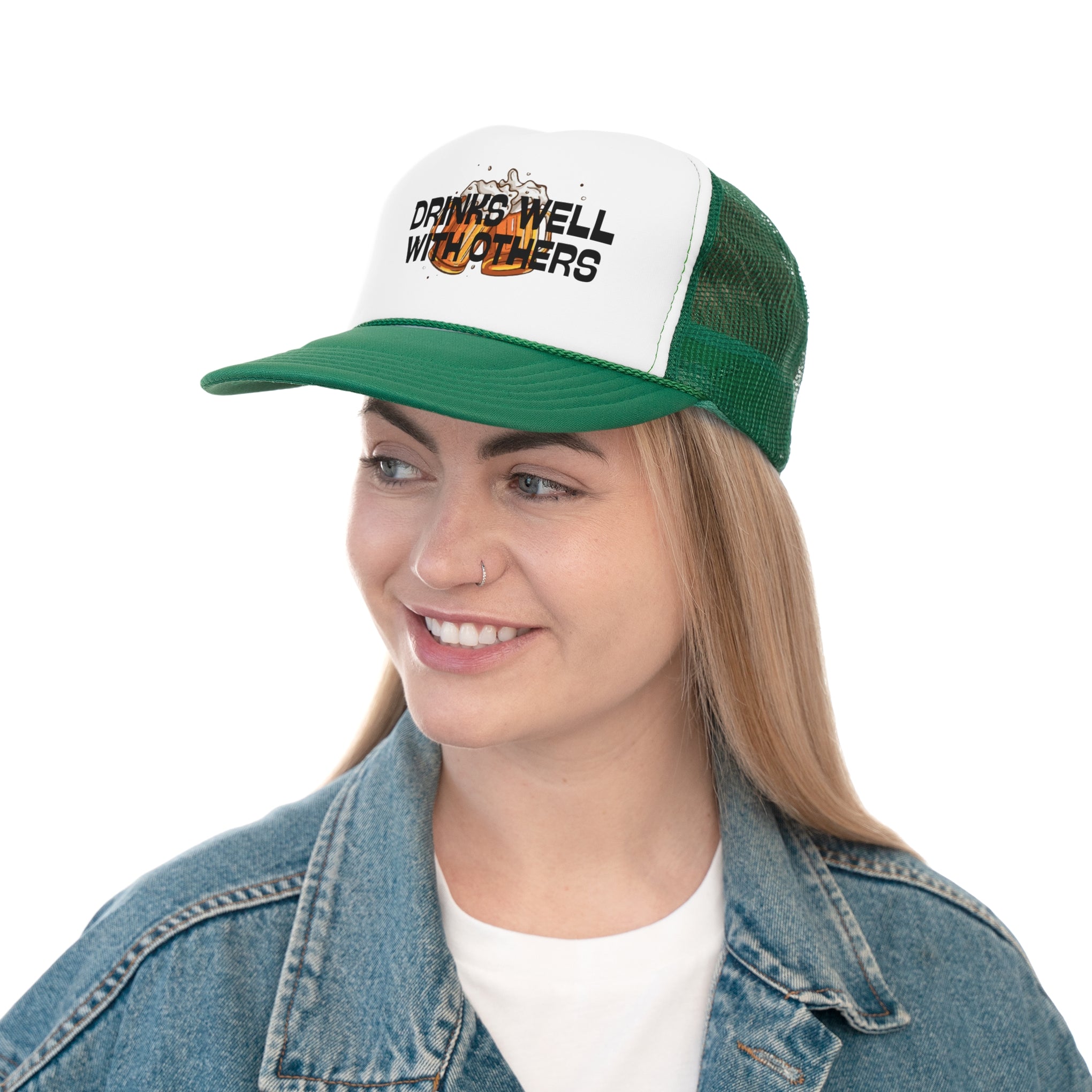 Drinks well with others hat