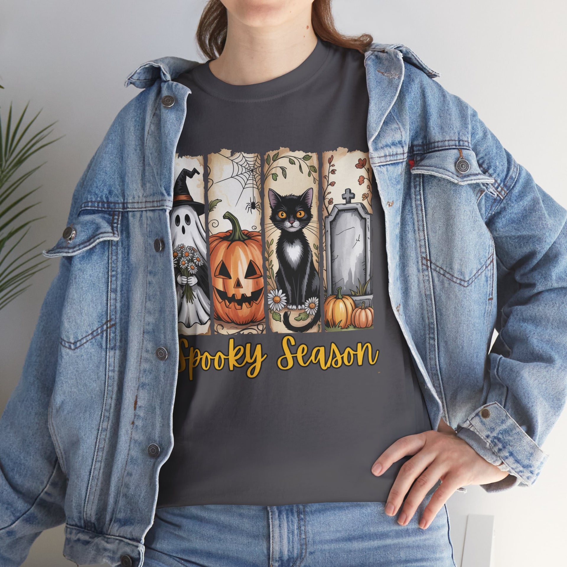 Spooky Season, Brushstroke Halloween, Halloween Shirt