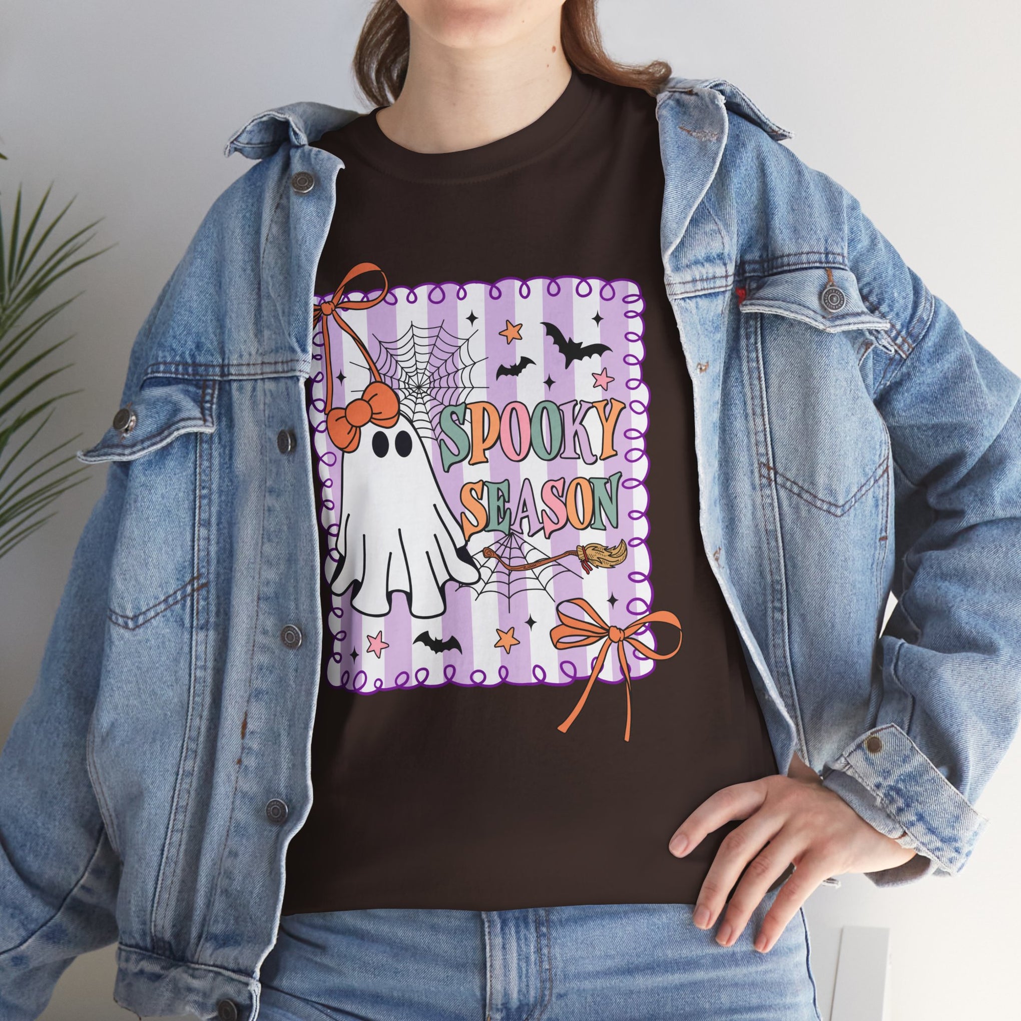 Spooky Season, Coquette Ghost Shirt