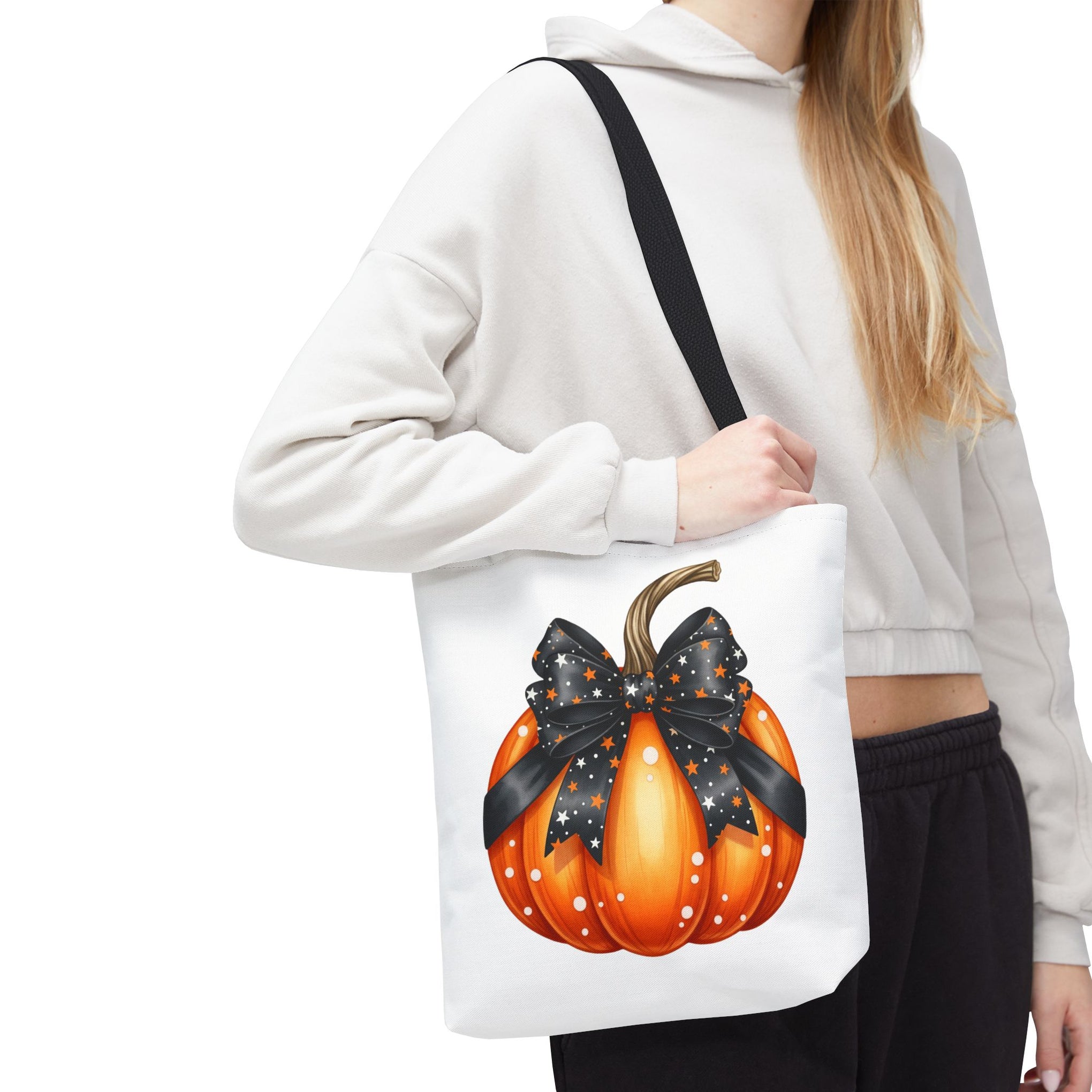Retro Halloween Tote Bag - Vintage Style Fall Season Tote