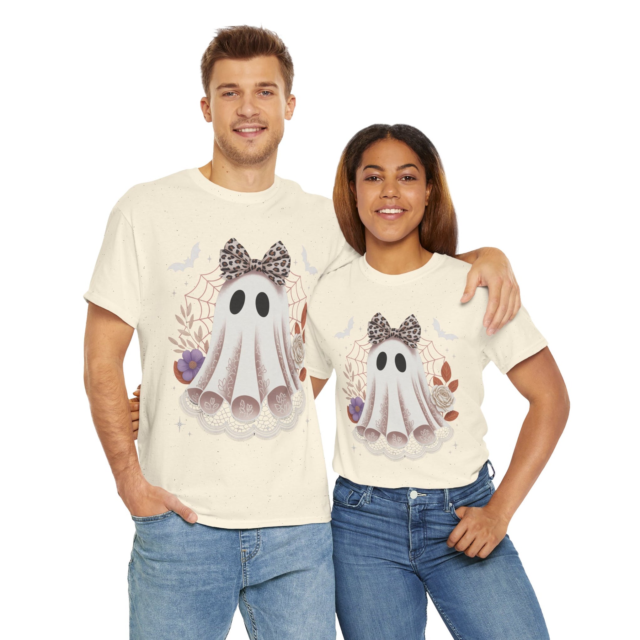 Spooky Season, Coquette Ghost Shirt, Halloween, Halloween Shirt
